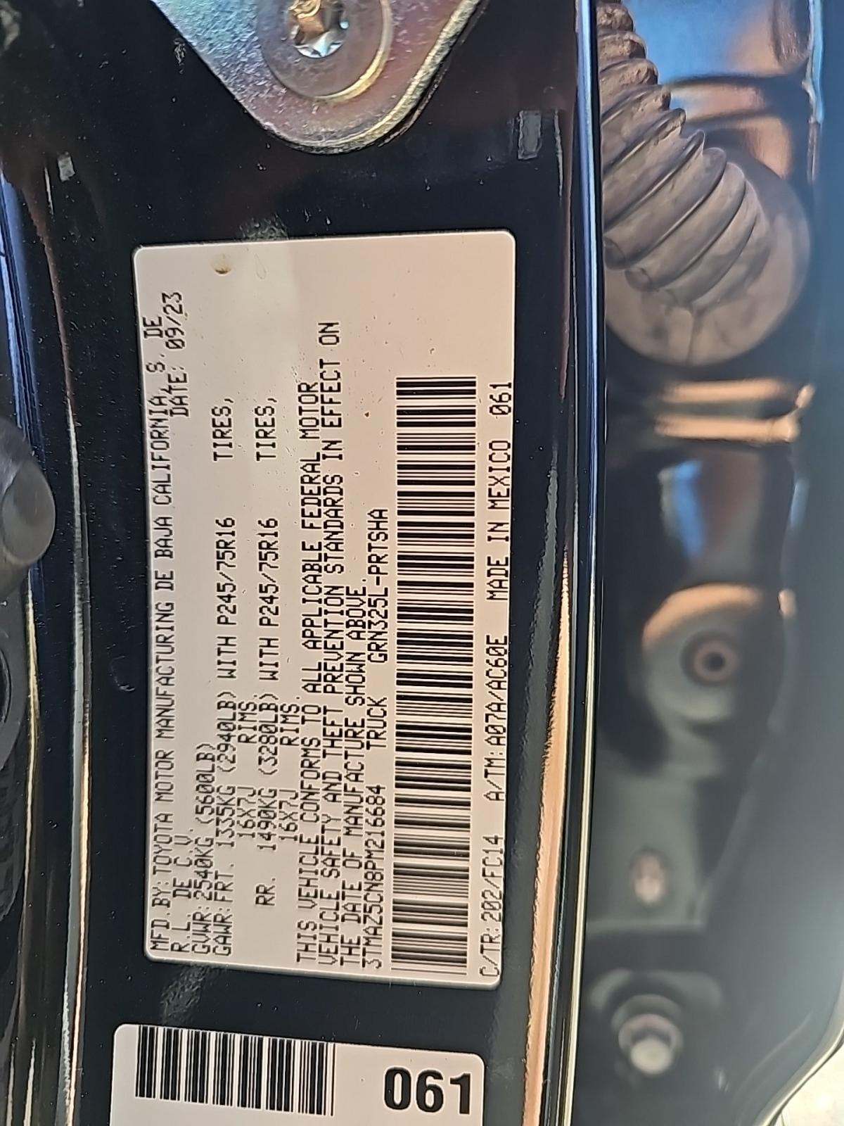 2023 Toyota Tacoma SR5 RWD