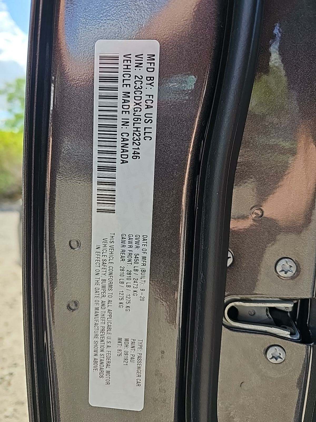 2020 Dodge Charger Scat Pack RWD