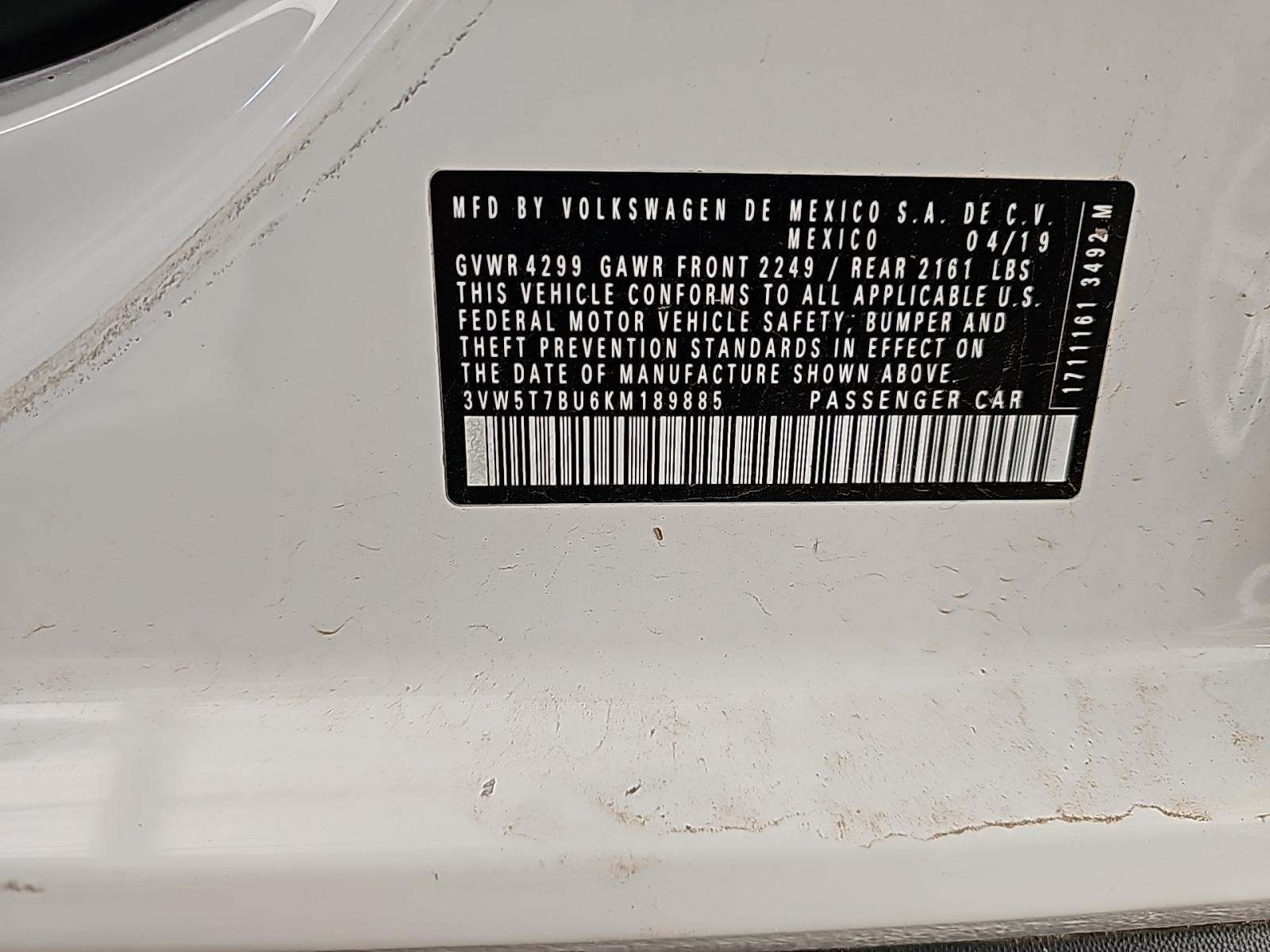 2019 Volkswagen Jetta 2.0T GLI 35th Anniversary Edition FWD