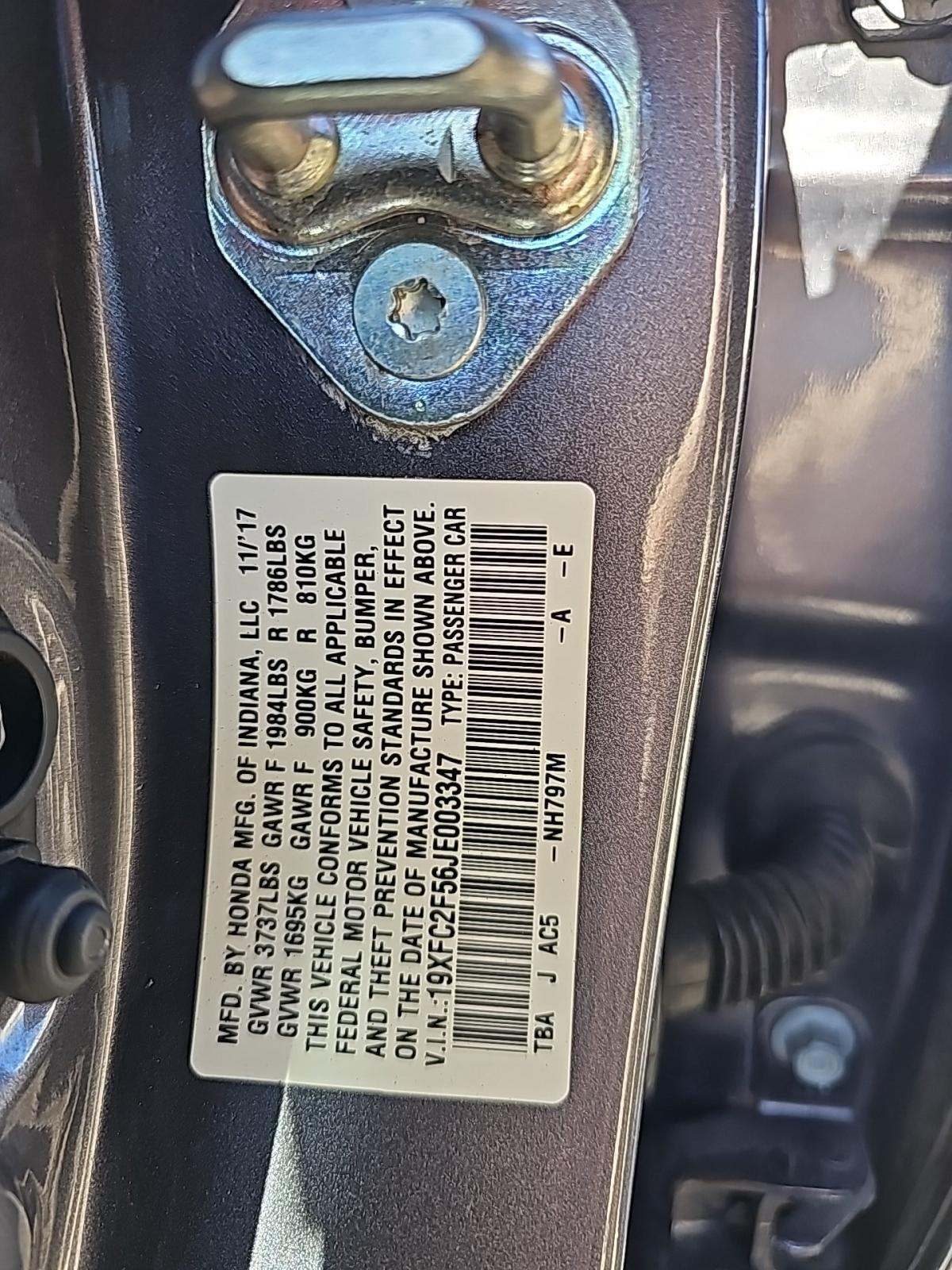 2018 Honda Civic LX FWD