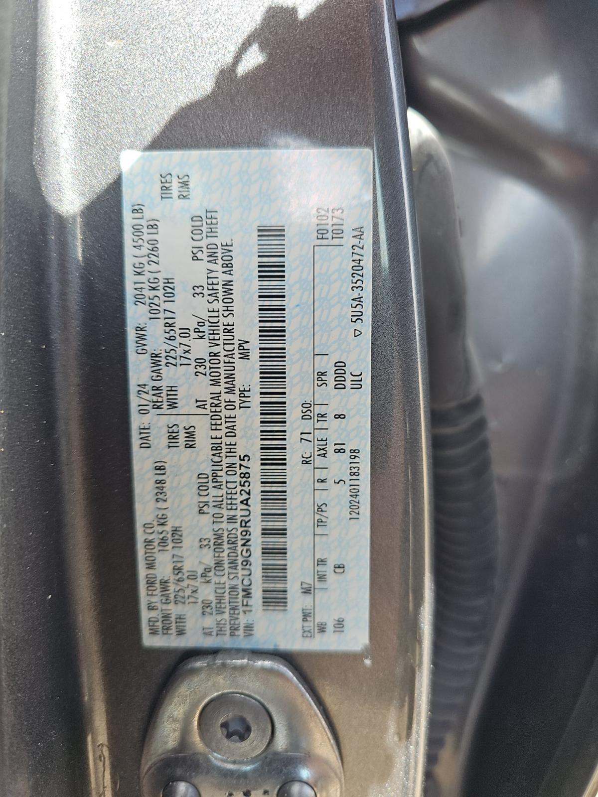 2024 Ford Escape Active AWD
