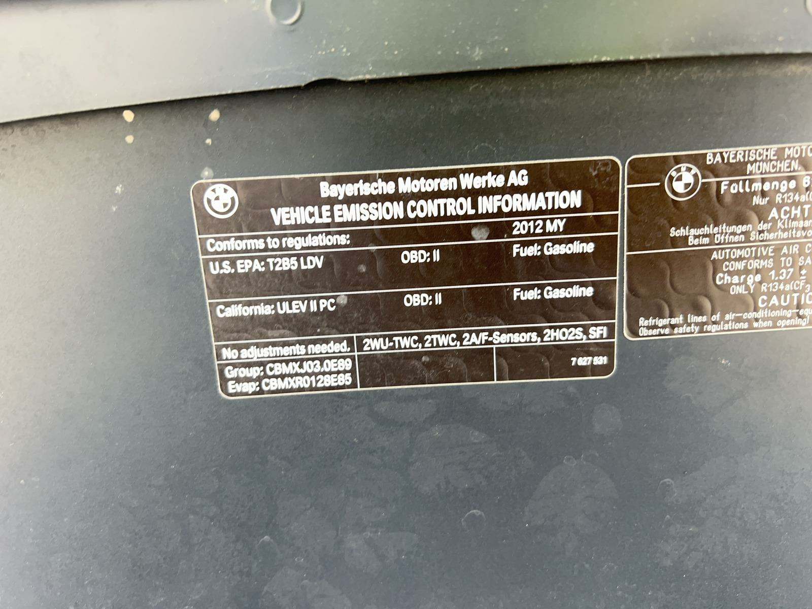 2012 BMW 3 Series 328i RWD