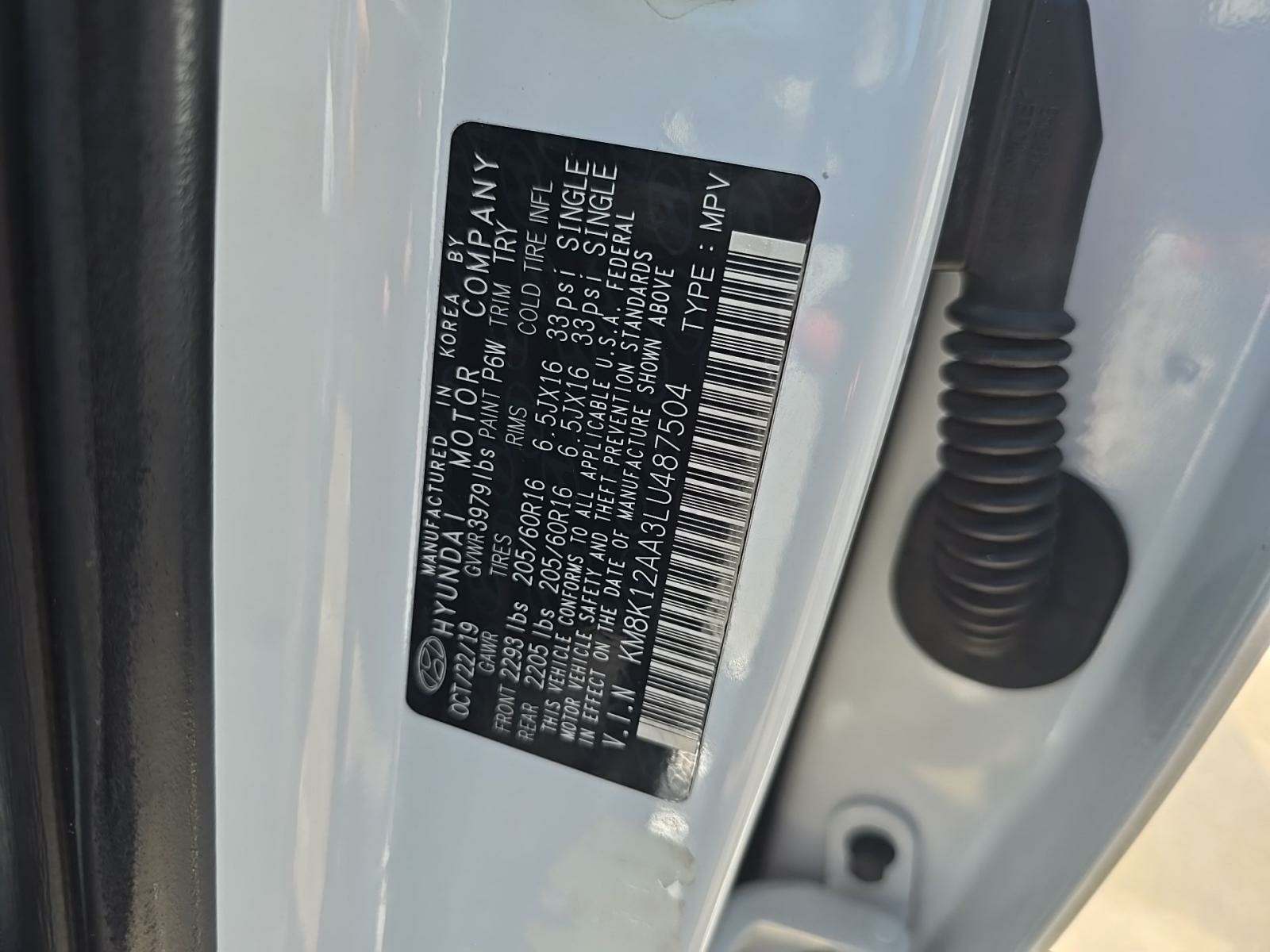 2020 Hyundai Kona SE FWD