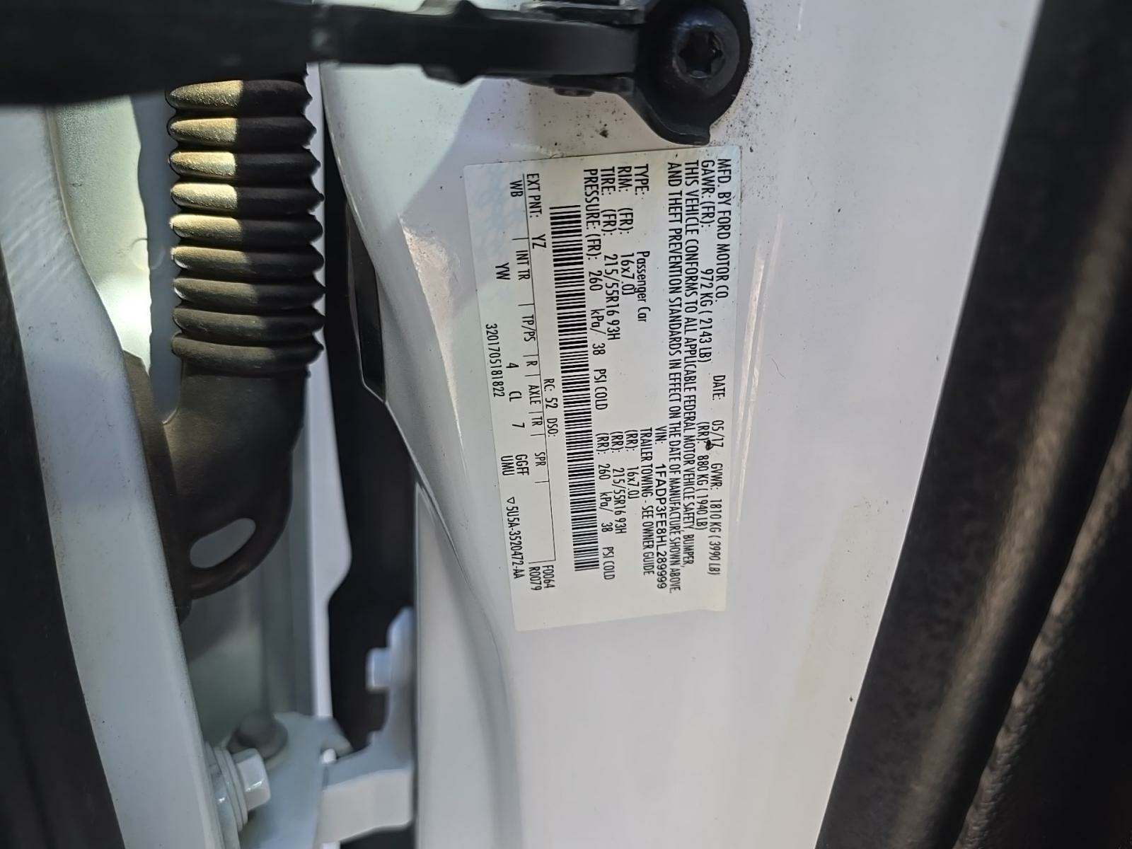 2017 Ford Focus SE FWD