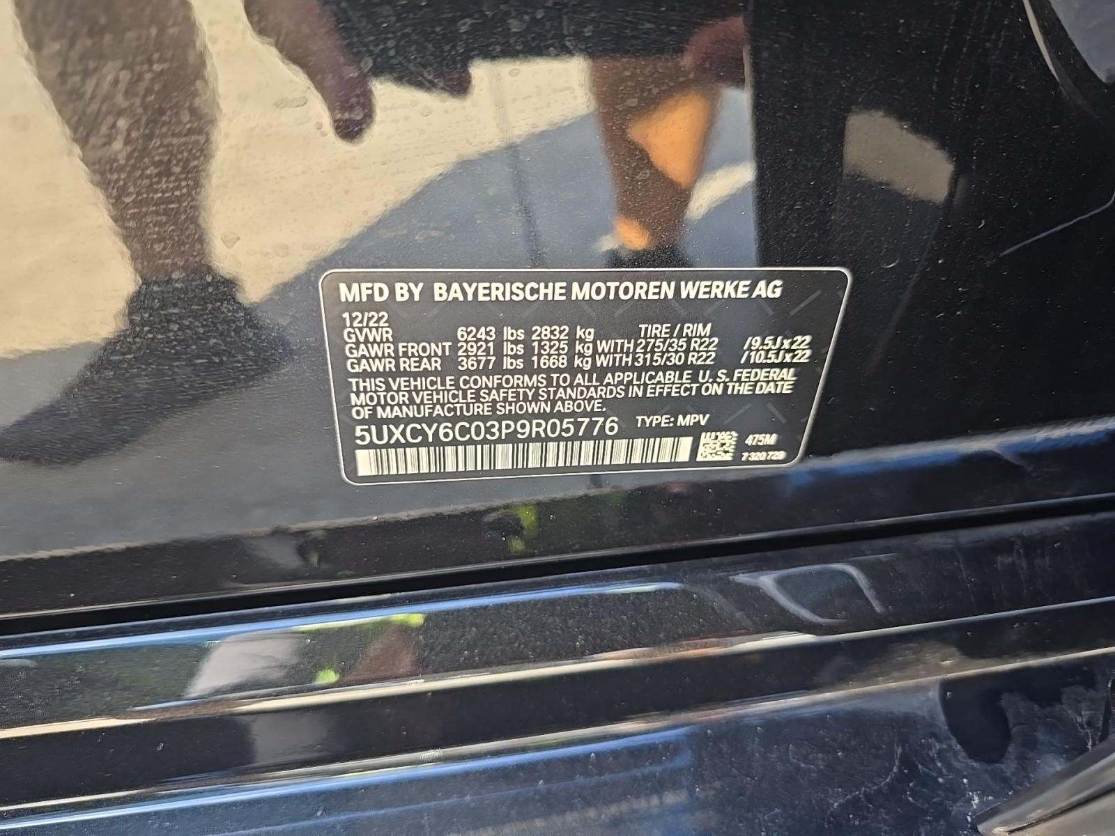 2023 BMW X6 xDrive40i AWD