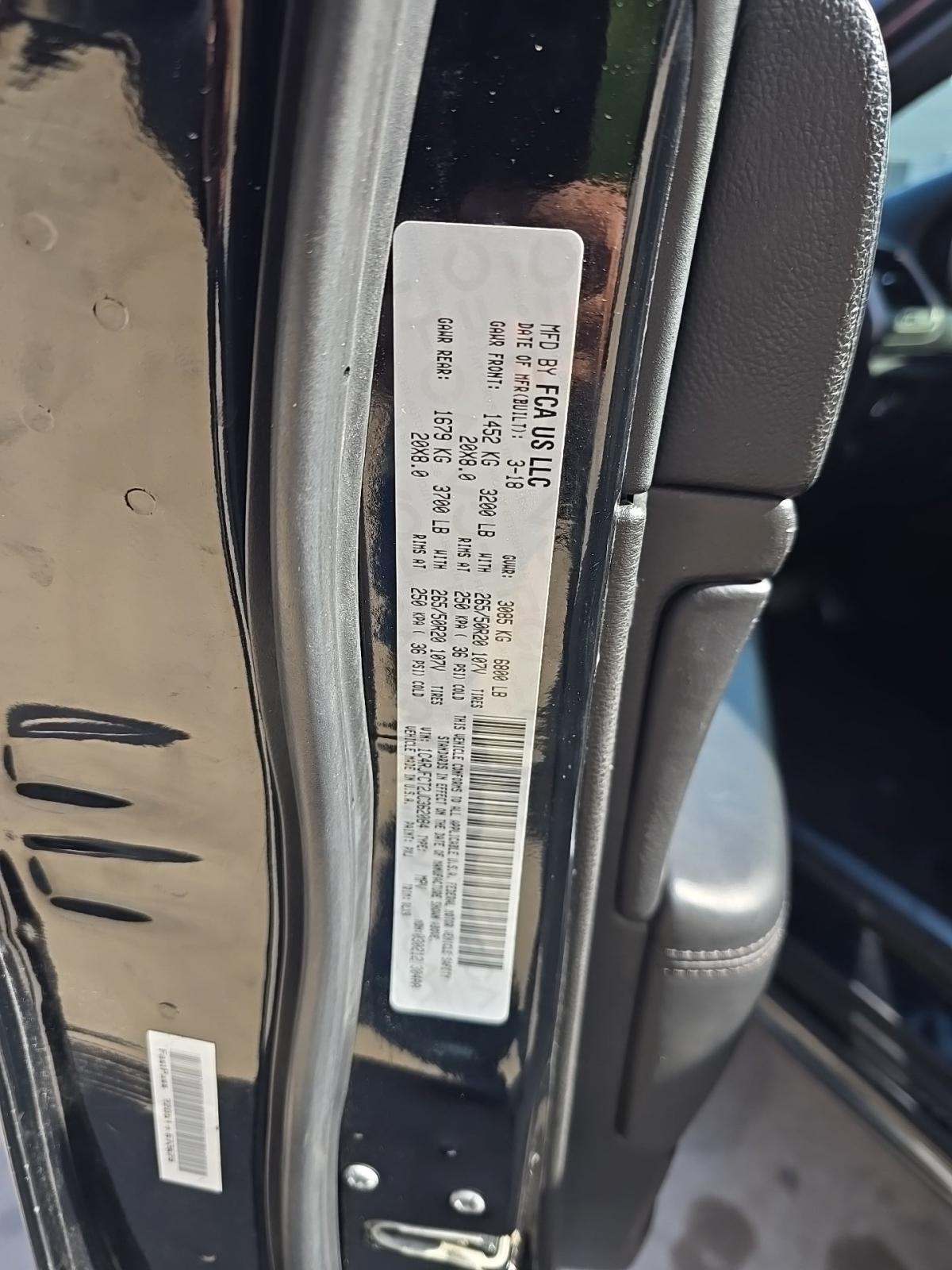 2018 Jeep Grand Cherokee Overland High Altitude Edition AWD