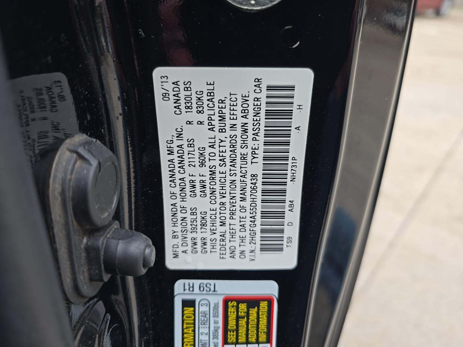 2013 Honda Civic Si FWD