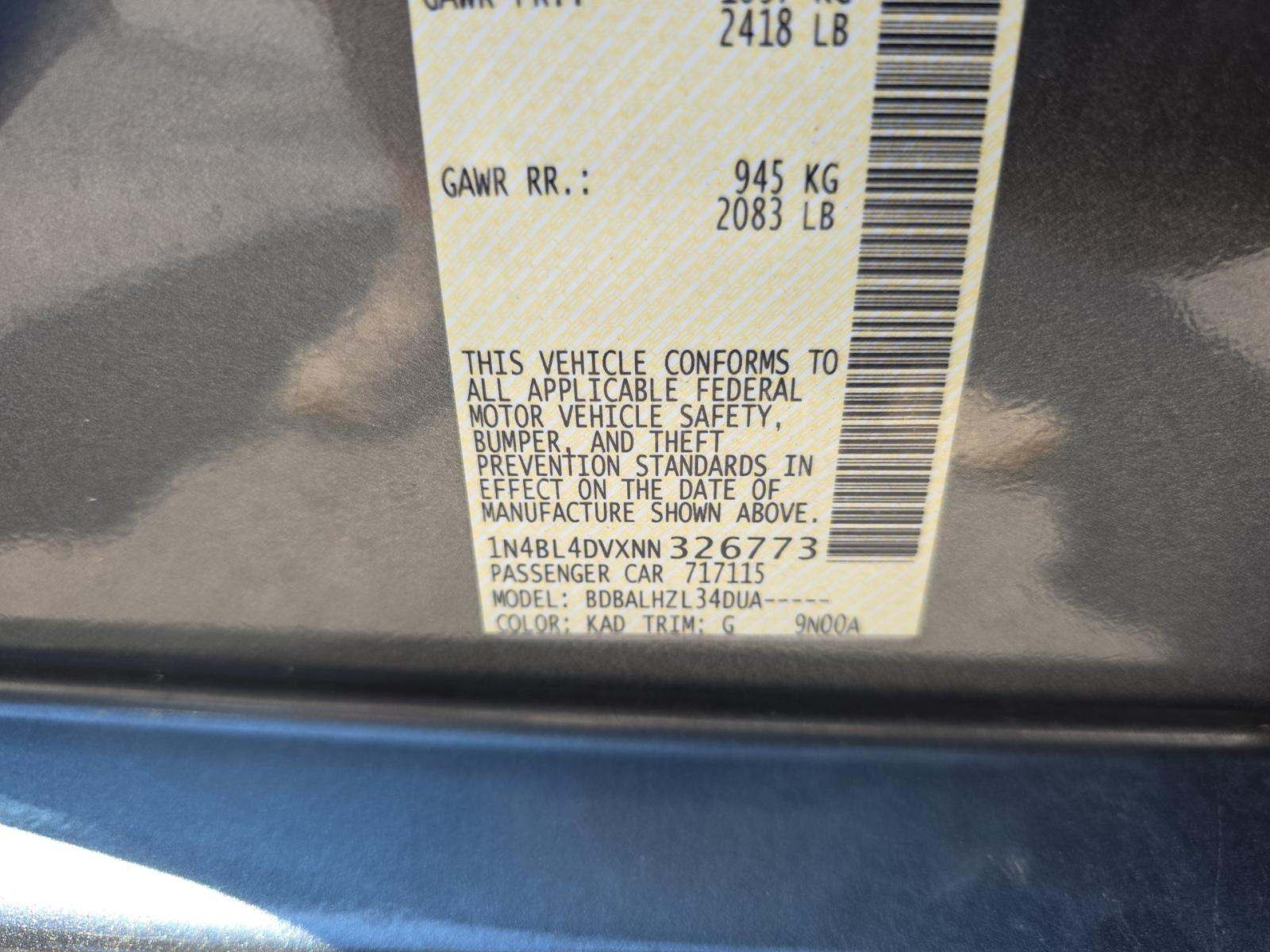 NISSAN ALTIMA - 1