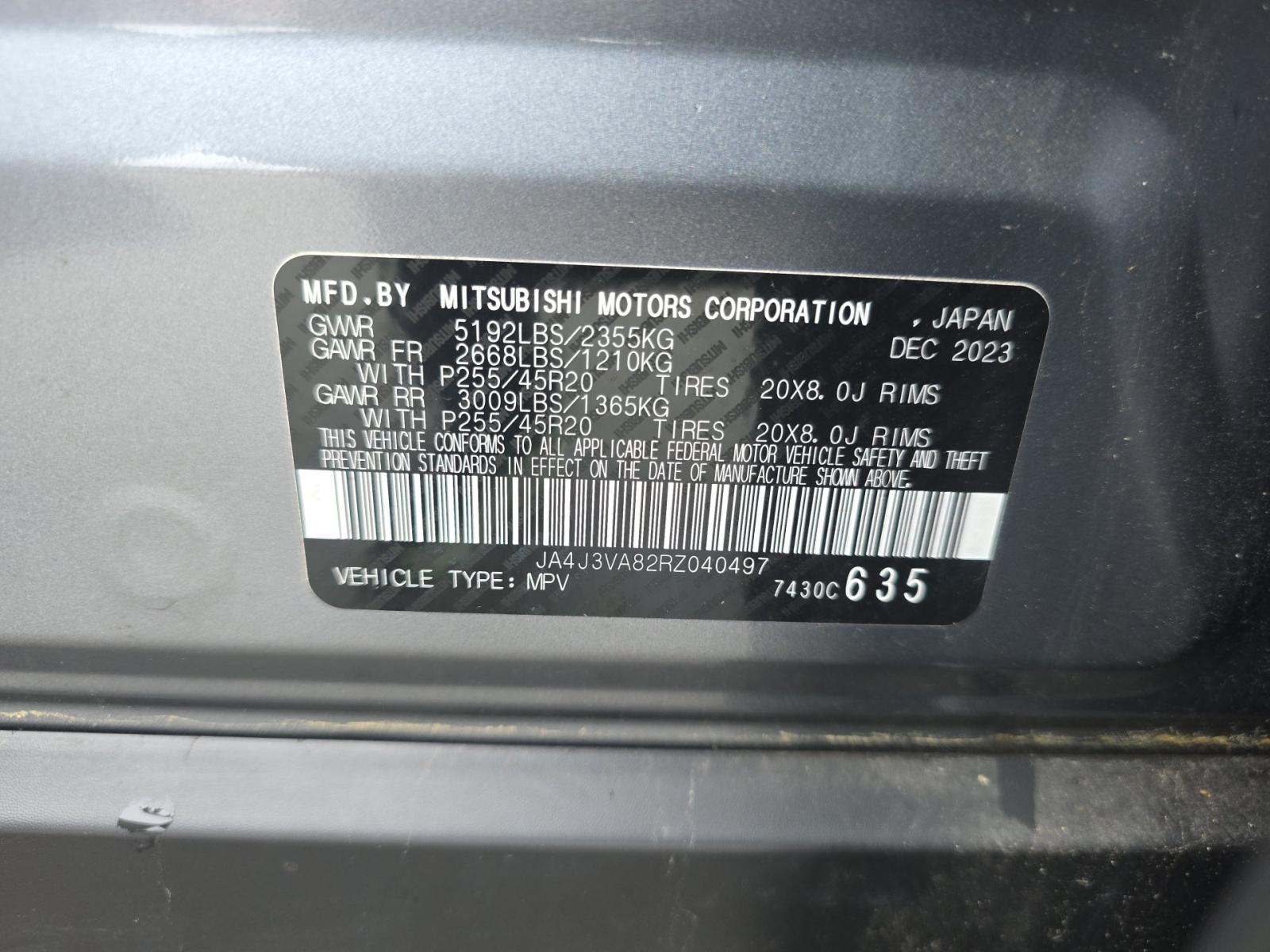 2024 Mitsubishi Outlander SE FWD