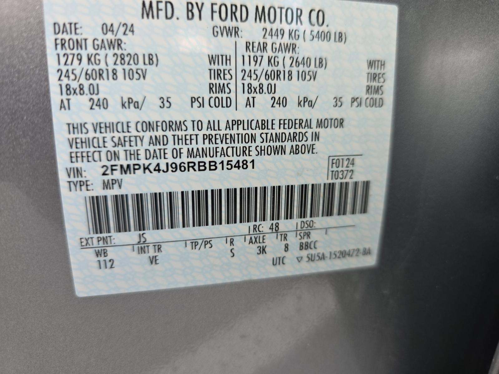 2024 Ford Edge SEL AWD