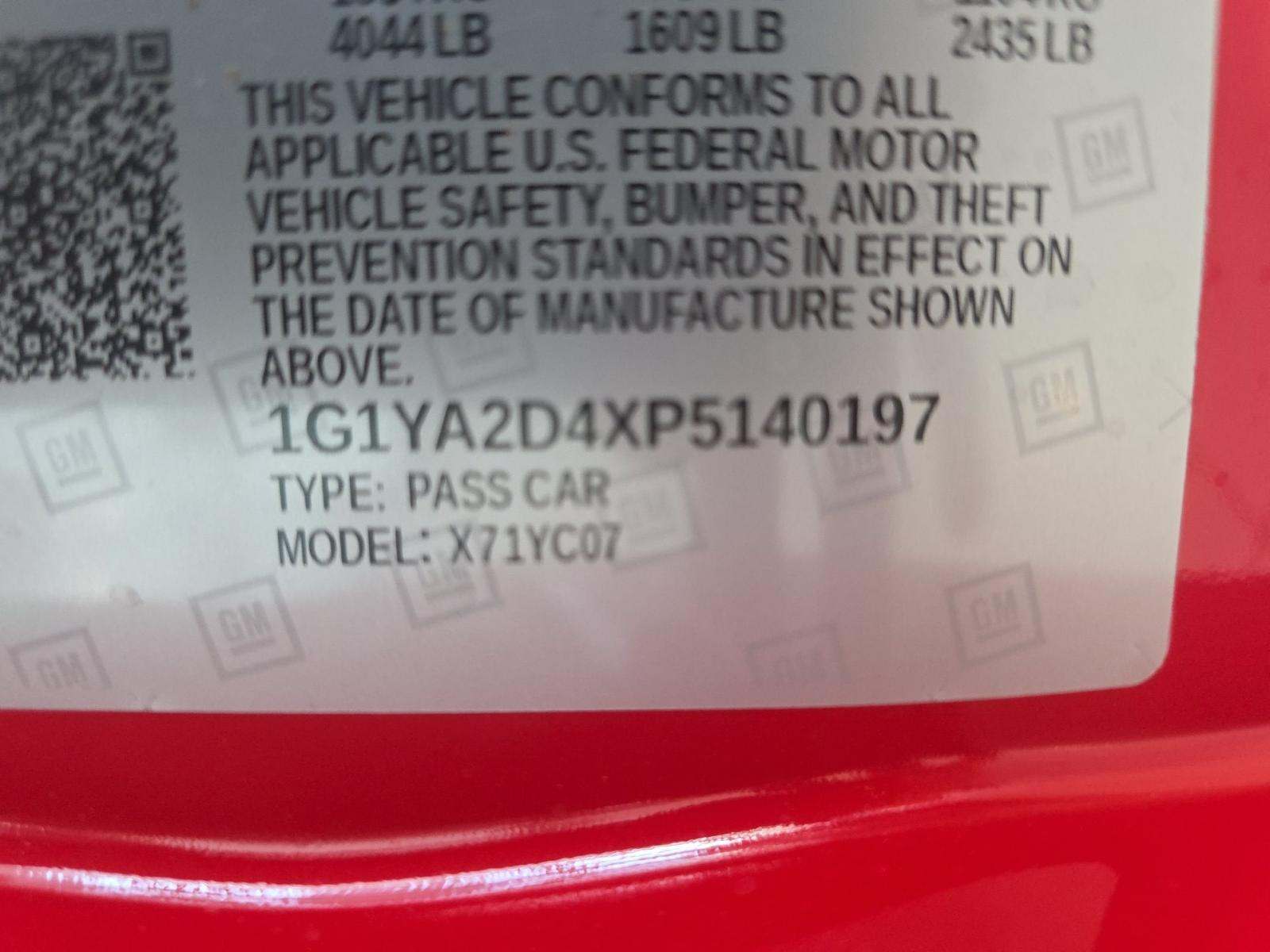 2023 Chevrolet Corvette Stingray RWD