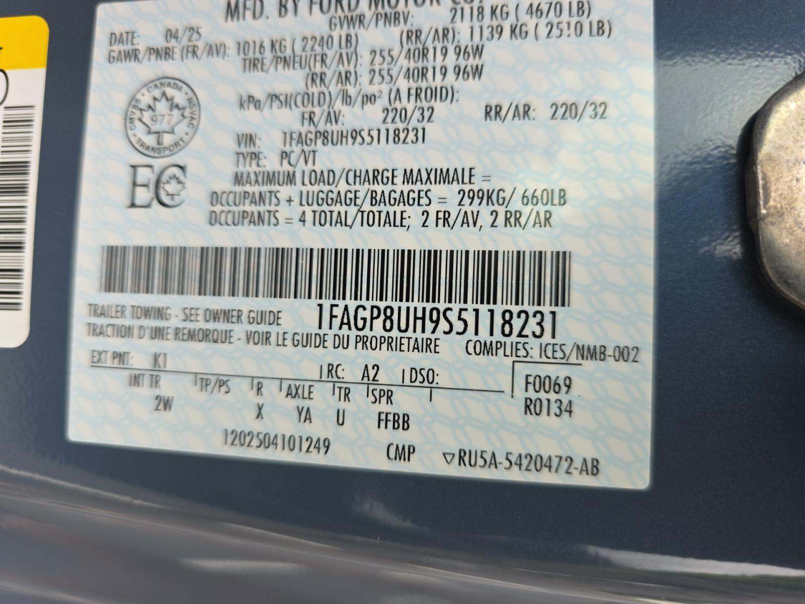2025 Ford Mustang EcoBoost RWD