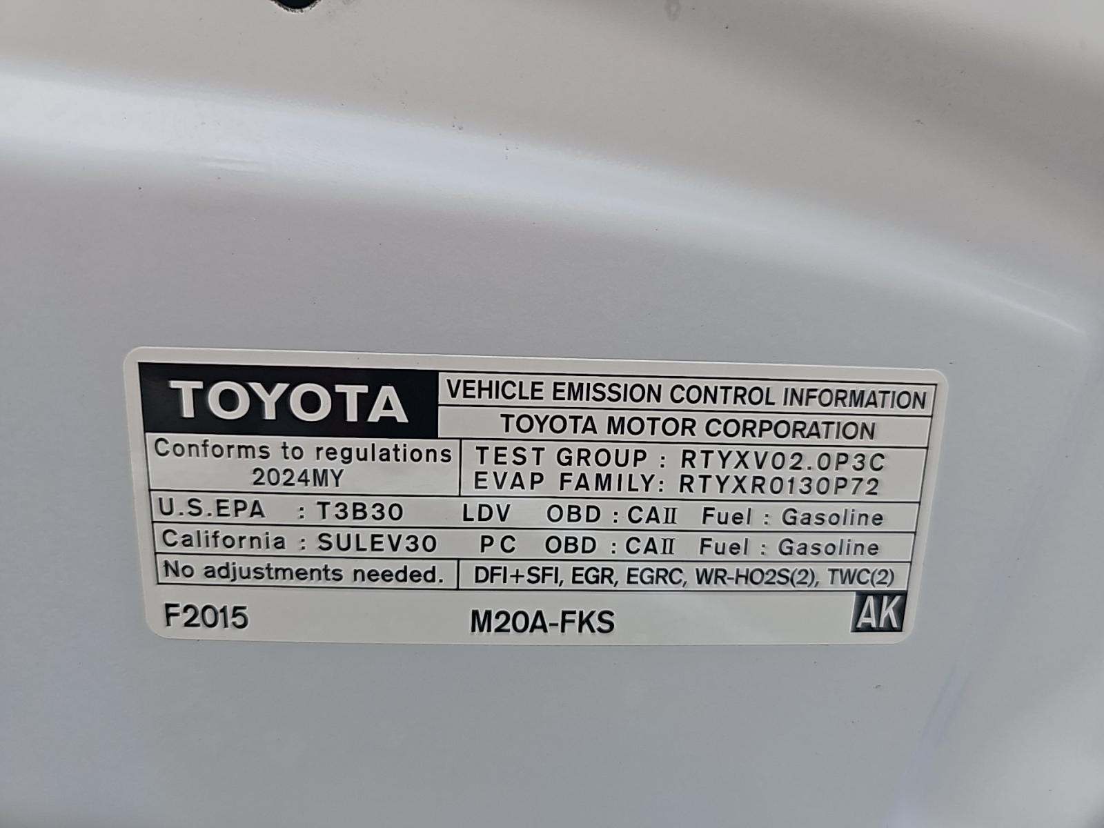 2024 Toyota Corolla SE FWD