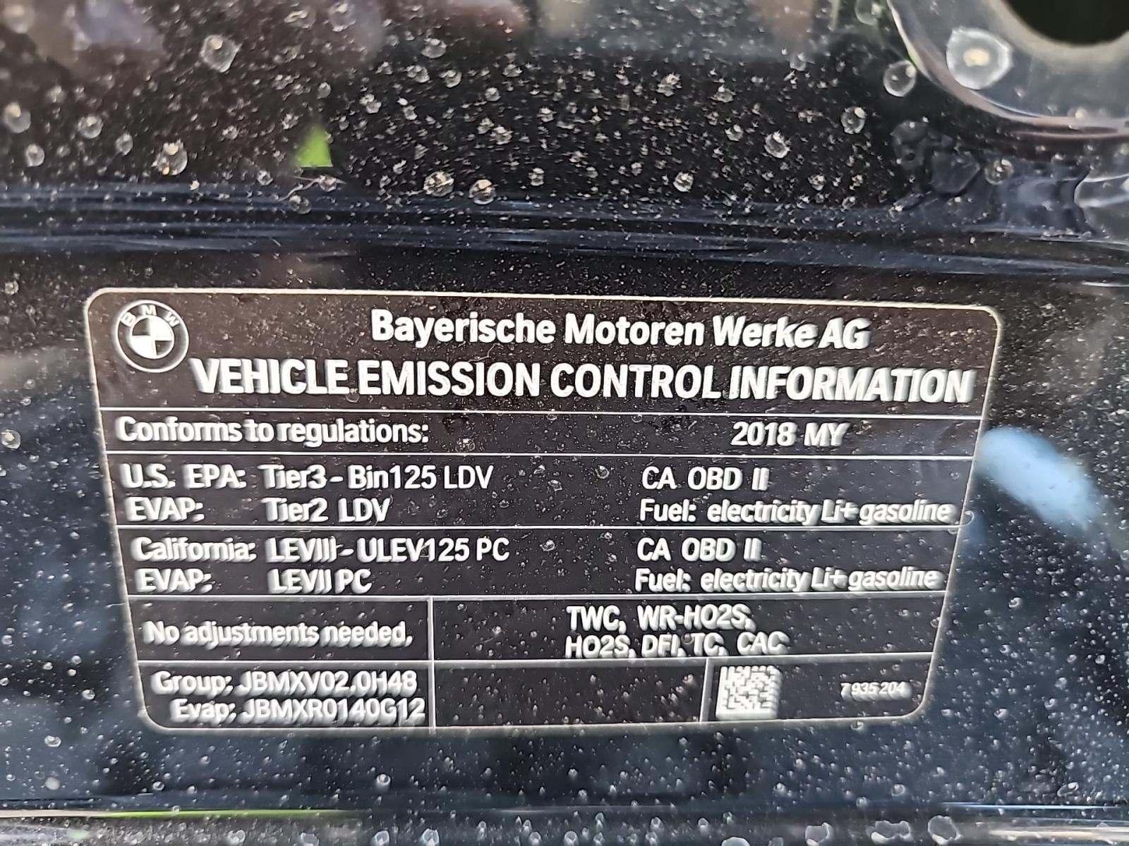 2018 BMW 3 Series 330e iPerformance RWD