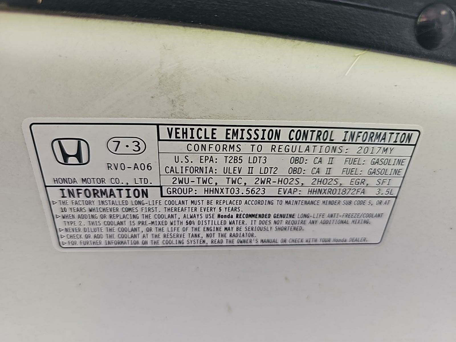 2017 Honda Odyssey EX-L FWD