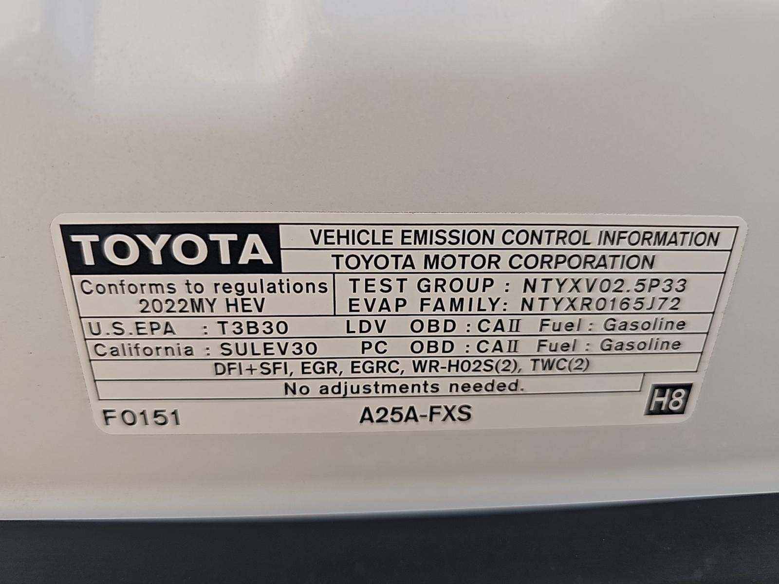 2022 Toyota Avalon Hybrid Limited FWD