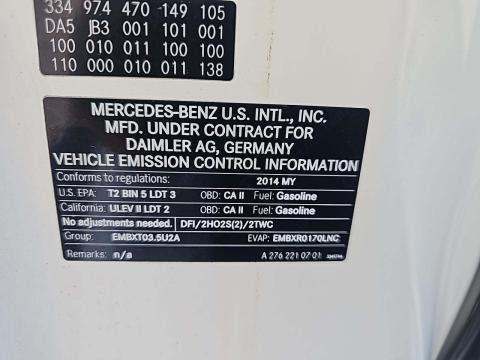 2014 Mercedes-Benz M-Class ML 350 RWD