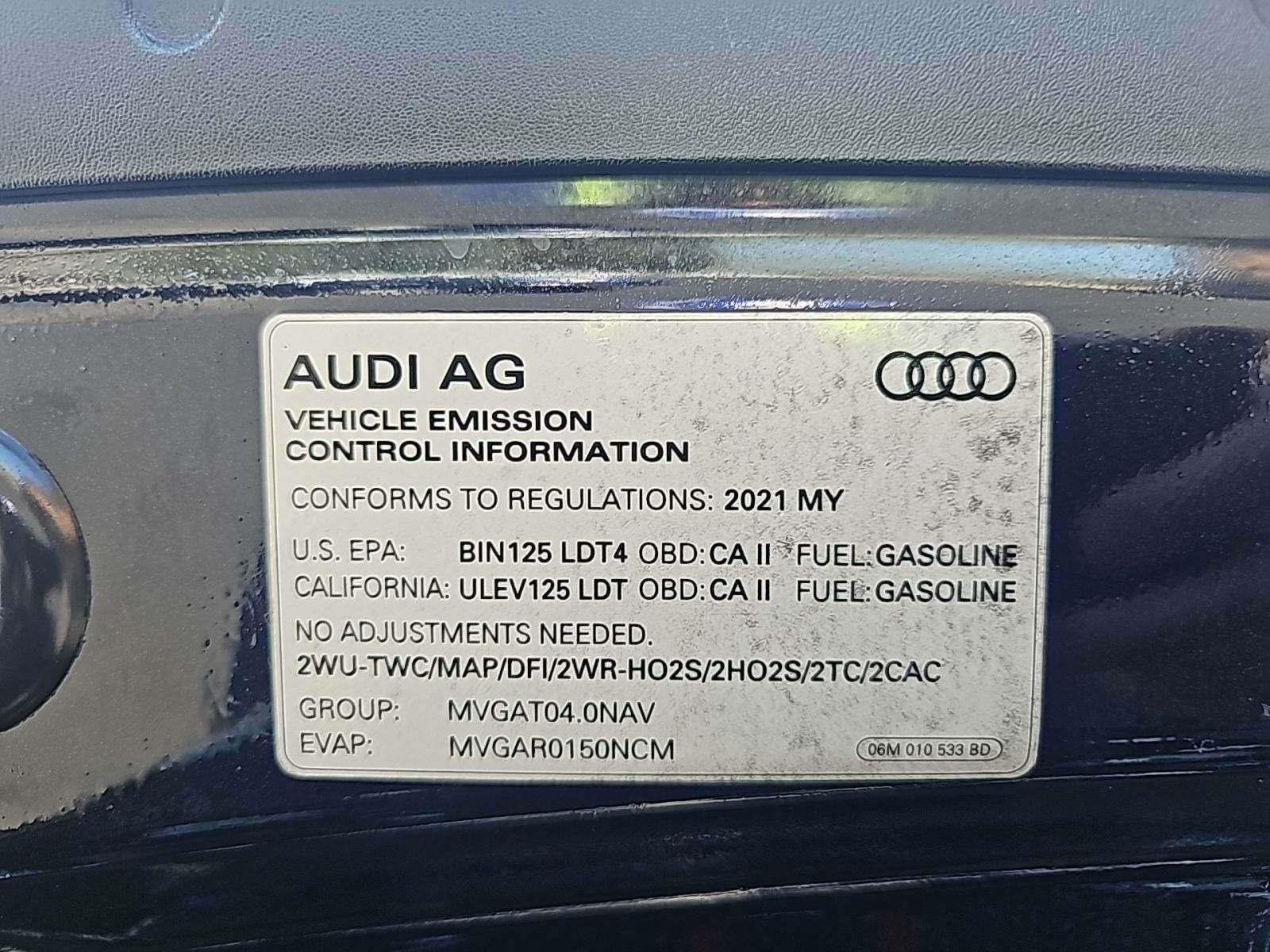 2021 Audi SQ8 Premium Plus AWD