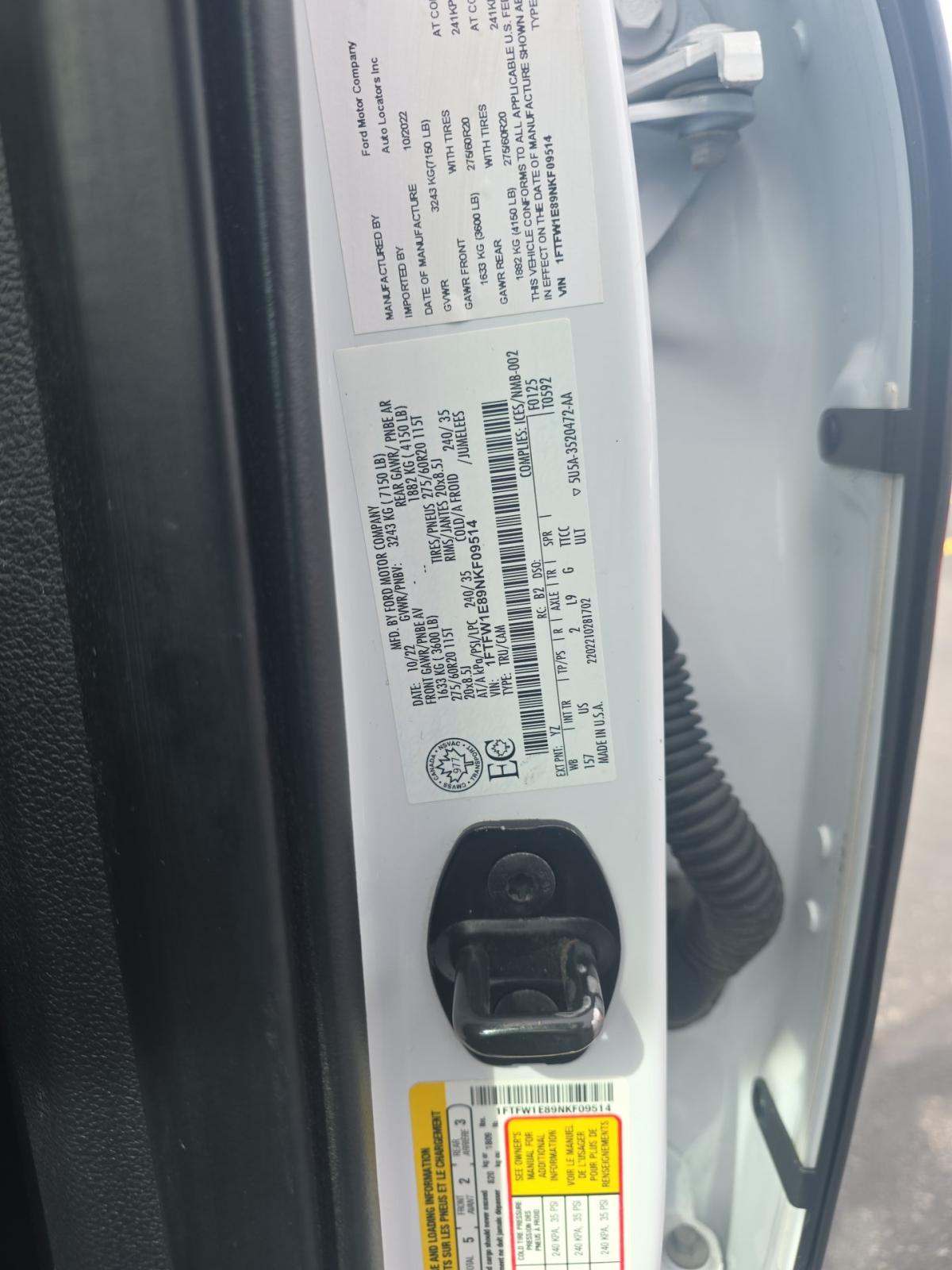 2022 Ford F-150 XLT AWD