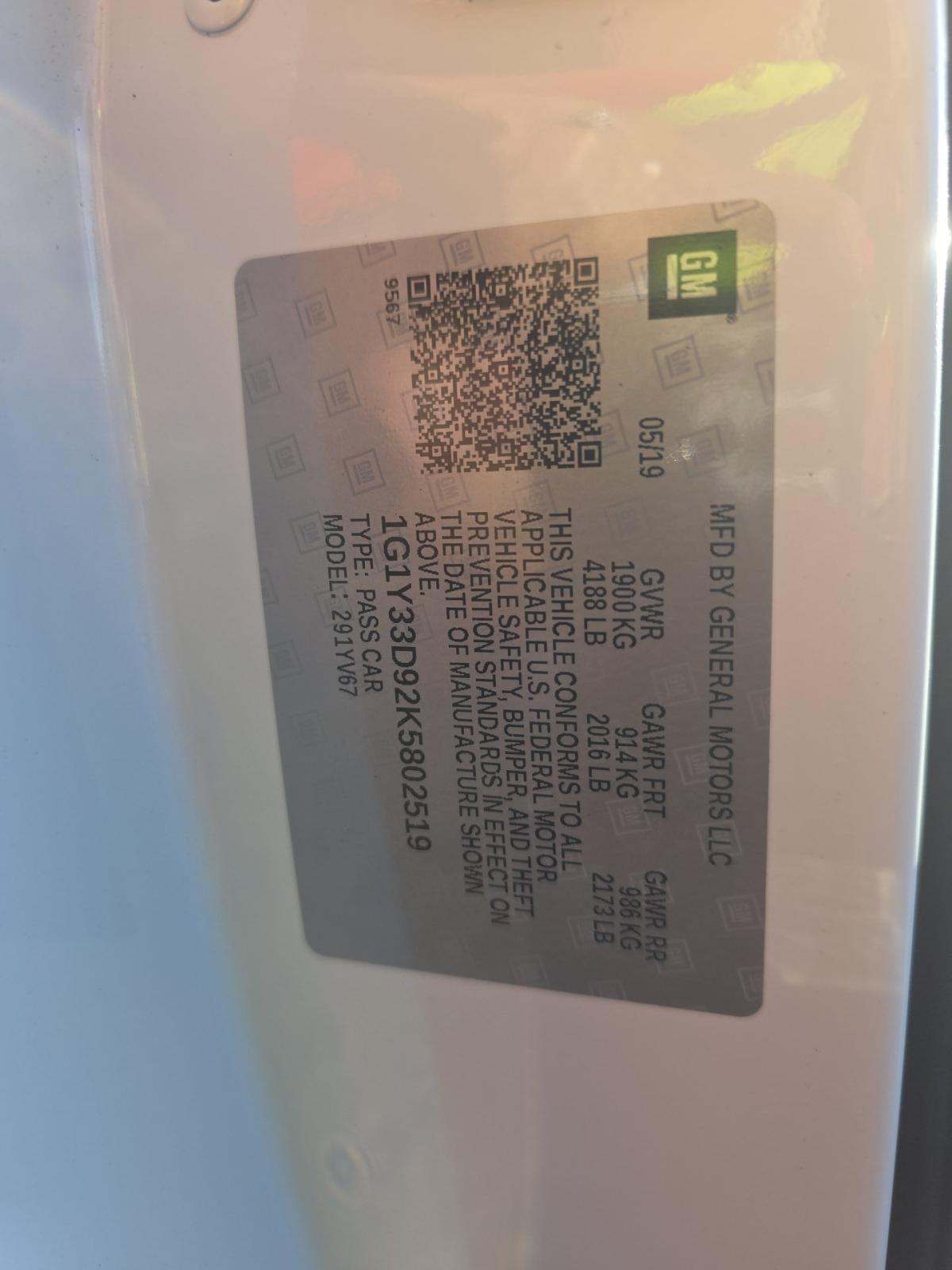 CHEVROLET CORVETTE - 5