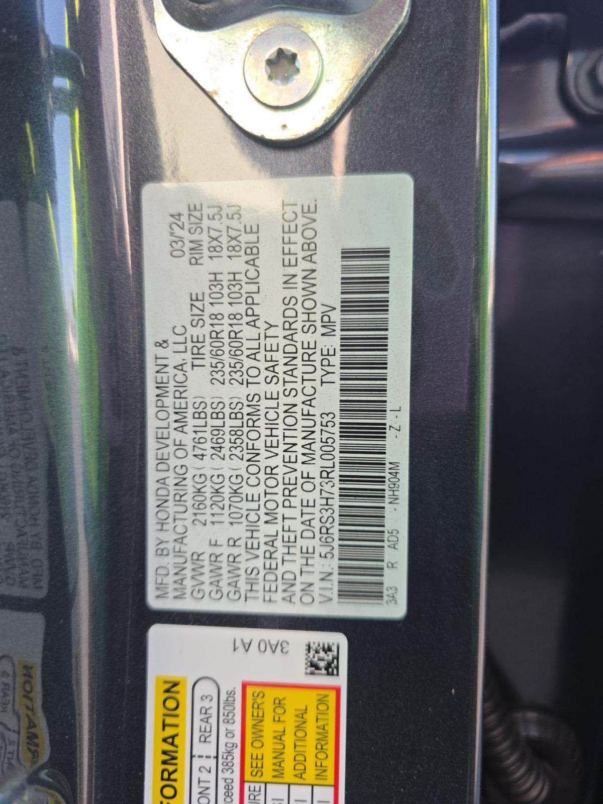 2024 Honda CR-V EX-L FWD