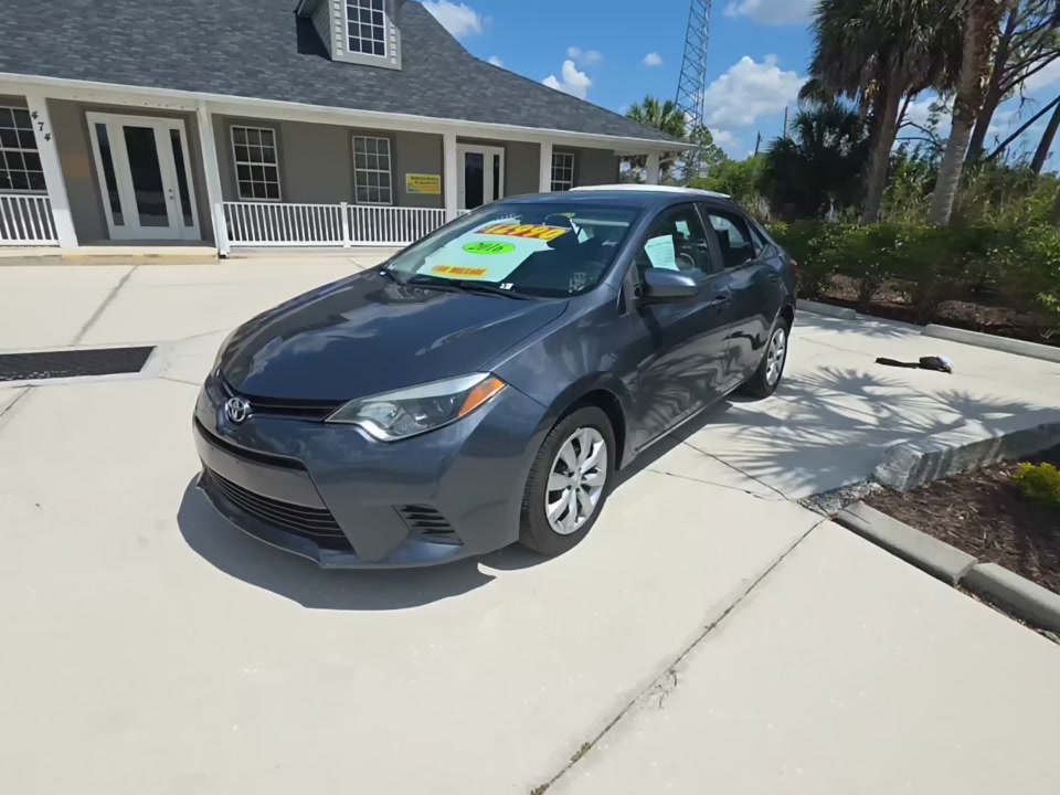 2016 Toyota Corolla LE FWD