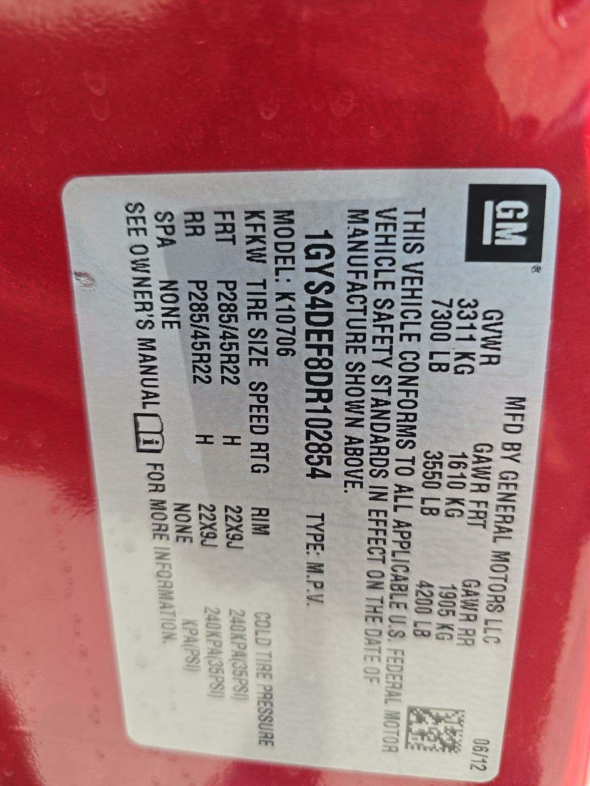 2013 Cadillac Escalade Platinum AWD