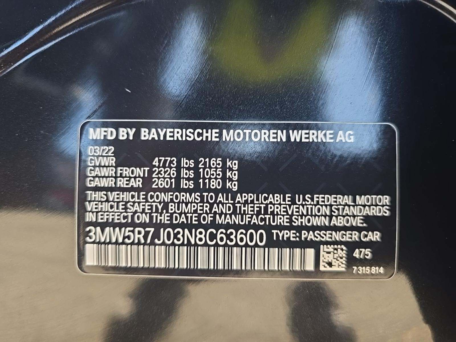 2022 BMW 3 Series 330i xDrive AWD