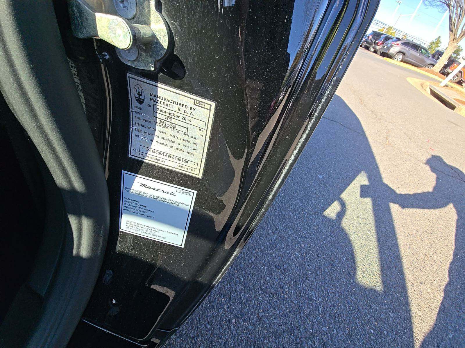 2015 Maserati GranTurismo MC RWD