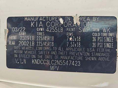 2022 Kia Niro Touring SE FWD