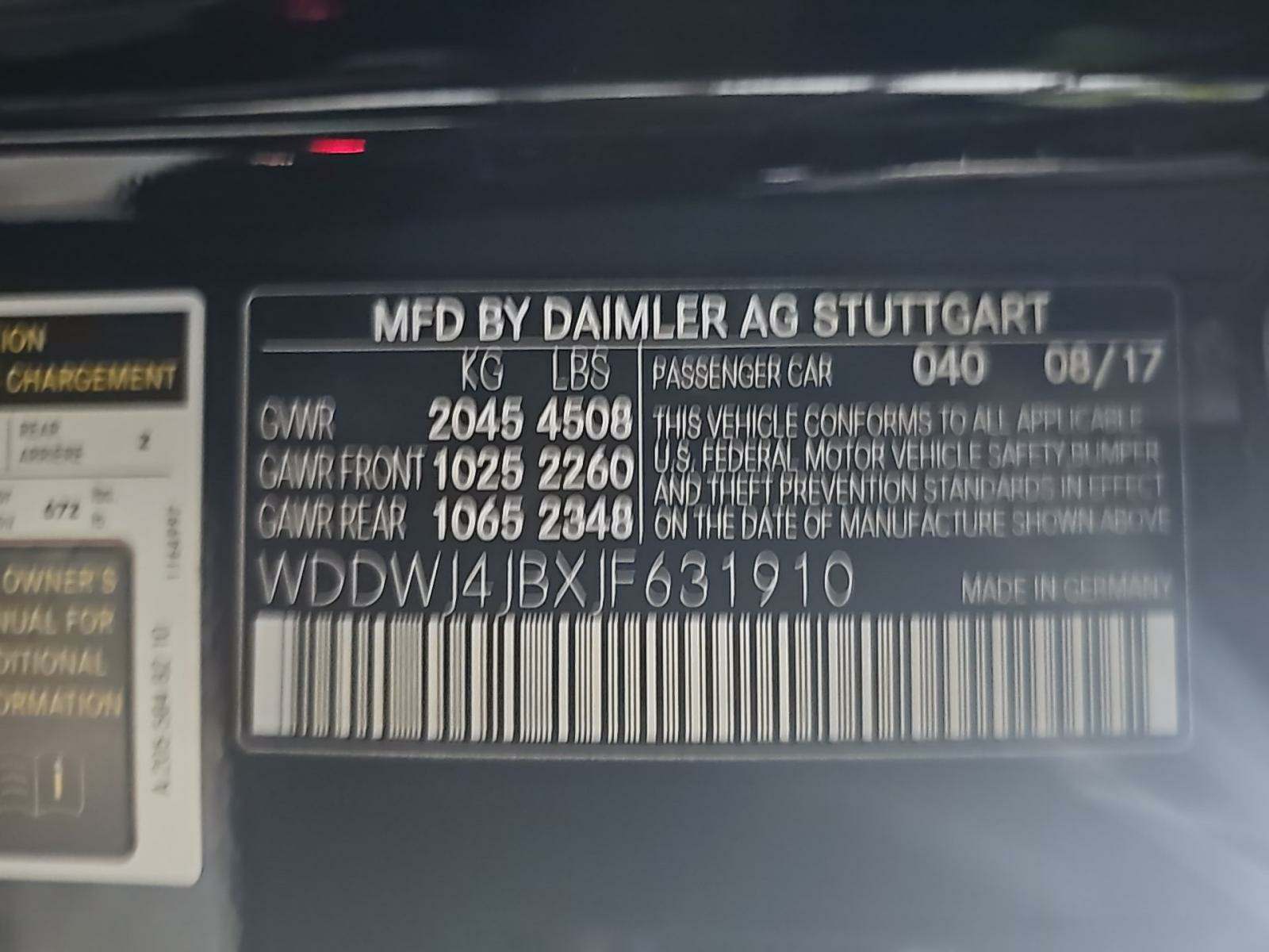 2018 Mercedes-Benz C-Class C 300 RWD