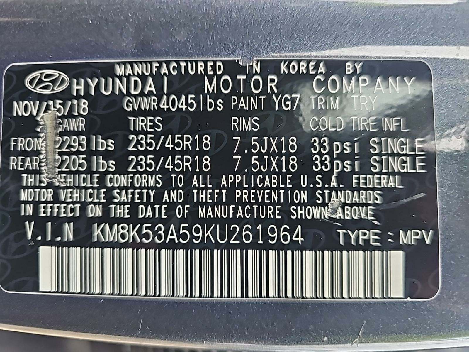 2019 Hyundai Kona Ultimate FWD