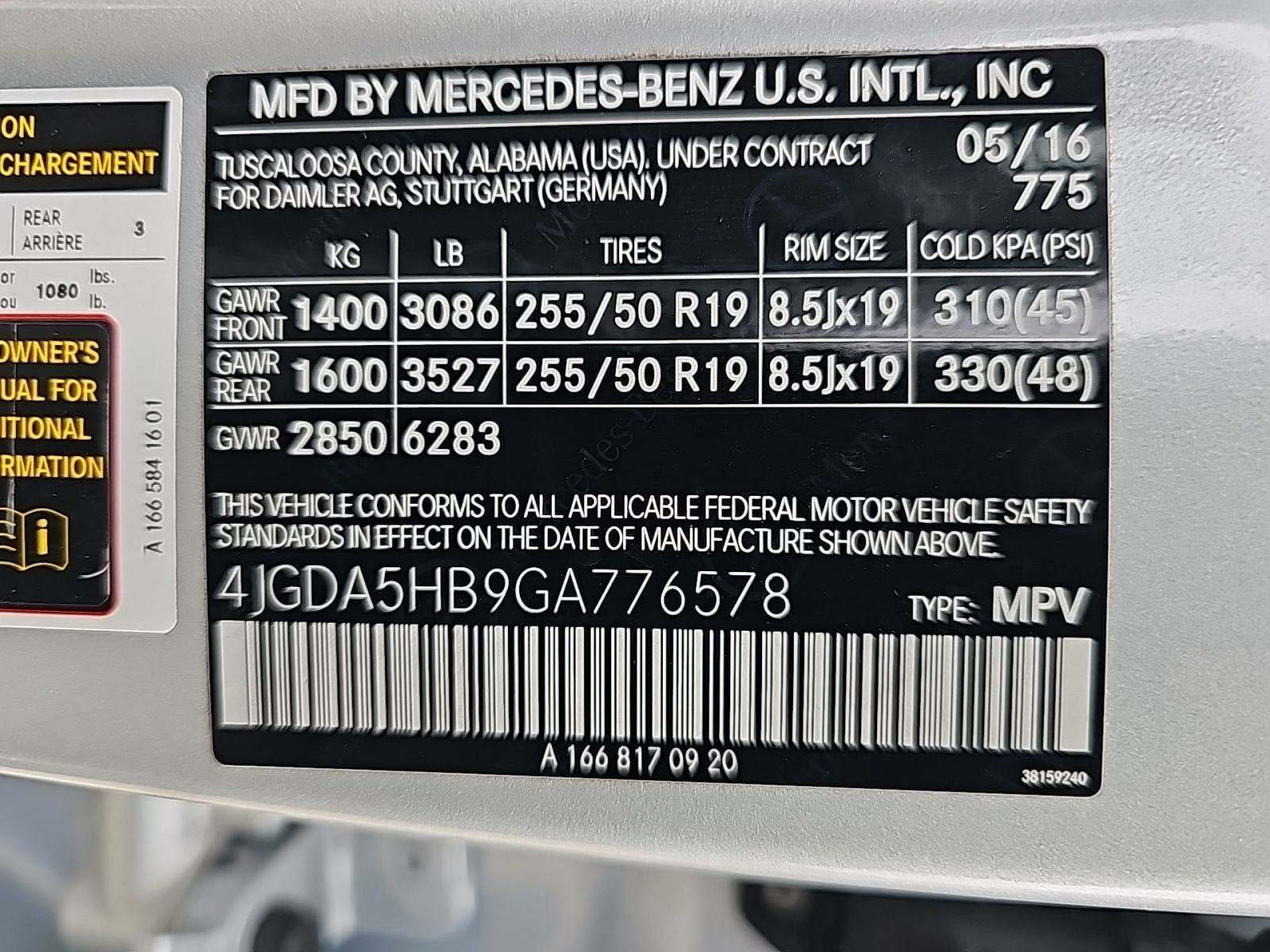 2016 Mercedes-Benz GLE GLE 350 AWD