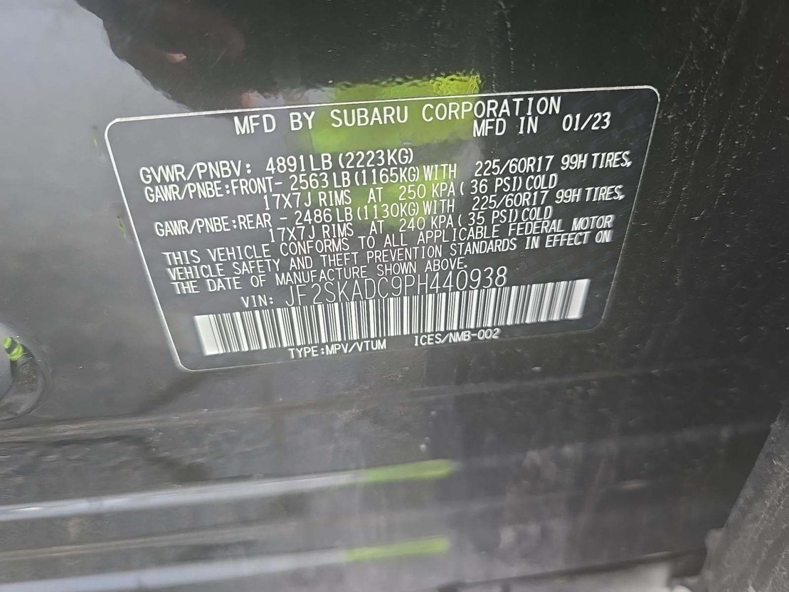 2023 Subaru Forester Premium AWD