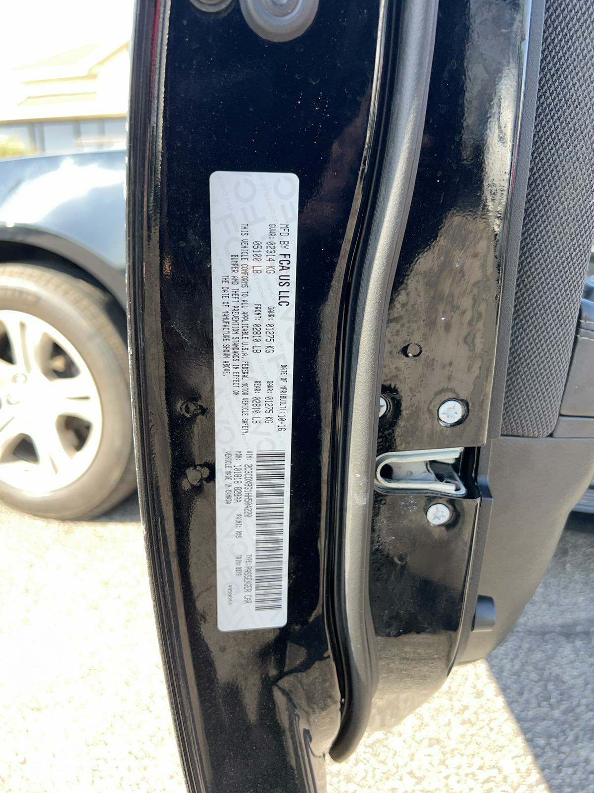 2017 Dodge Charger SE RWD