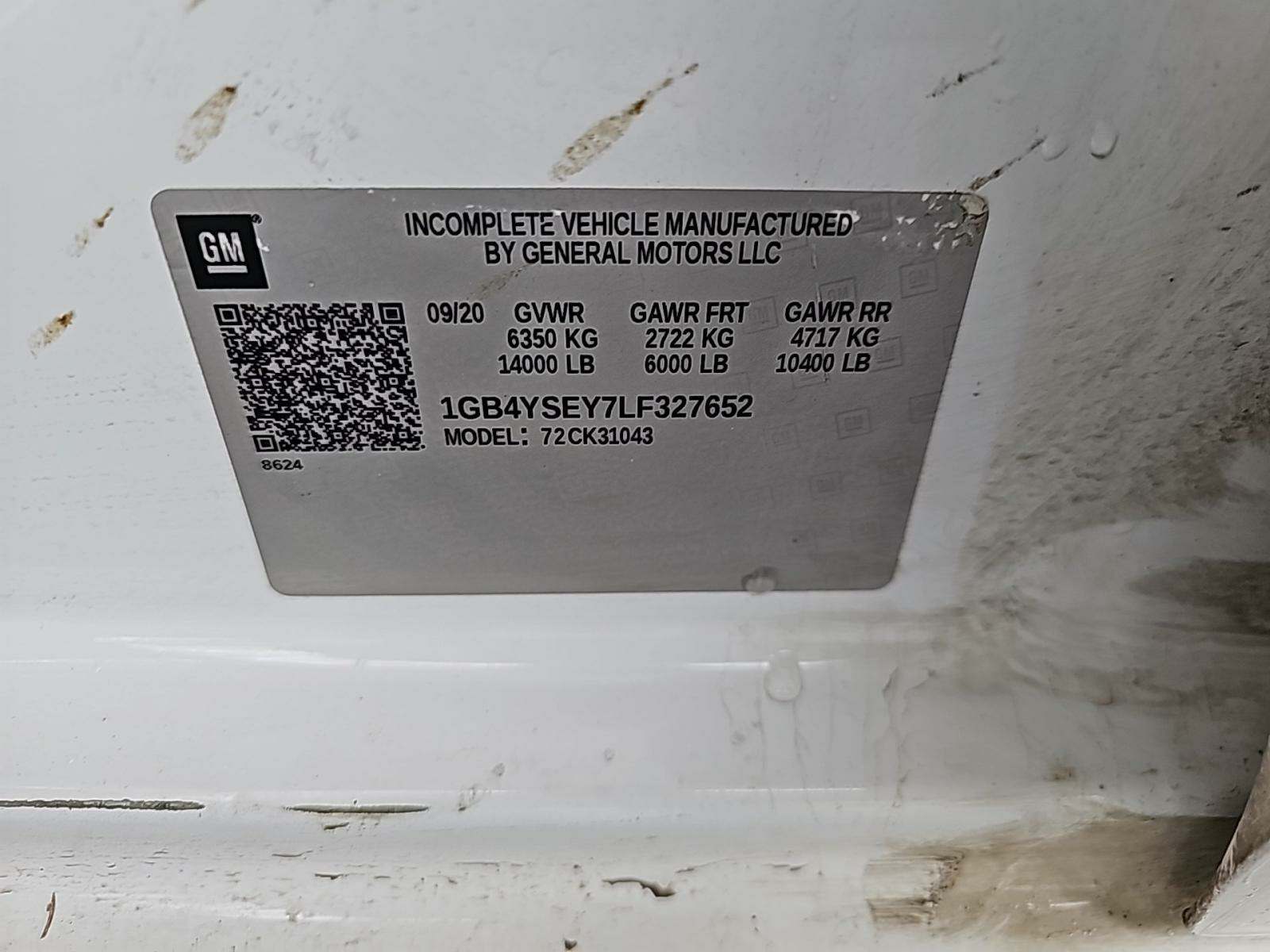 2020 Chevrolet Silverado 3500HD Work Truck AWD