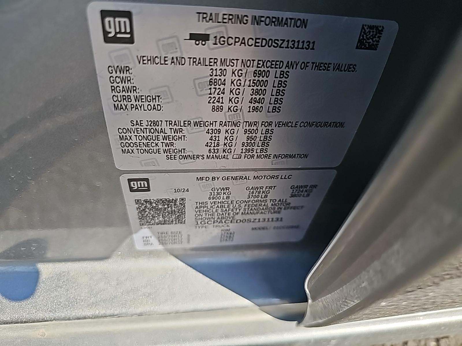 2025 Chevrolet Silverado 1500 LT RWD