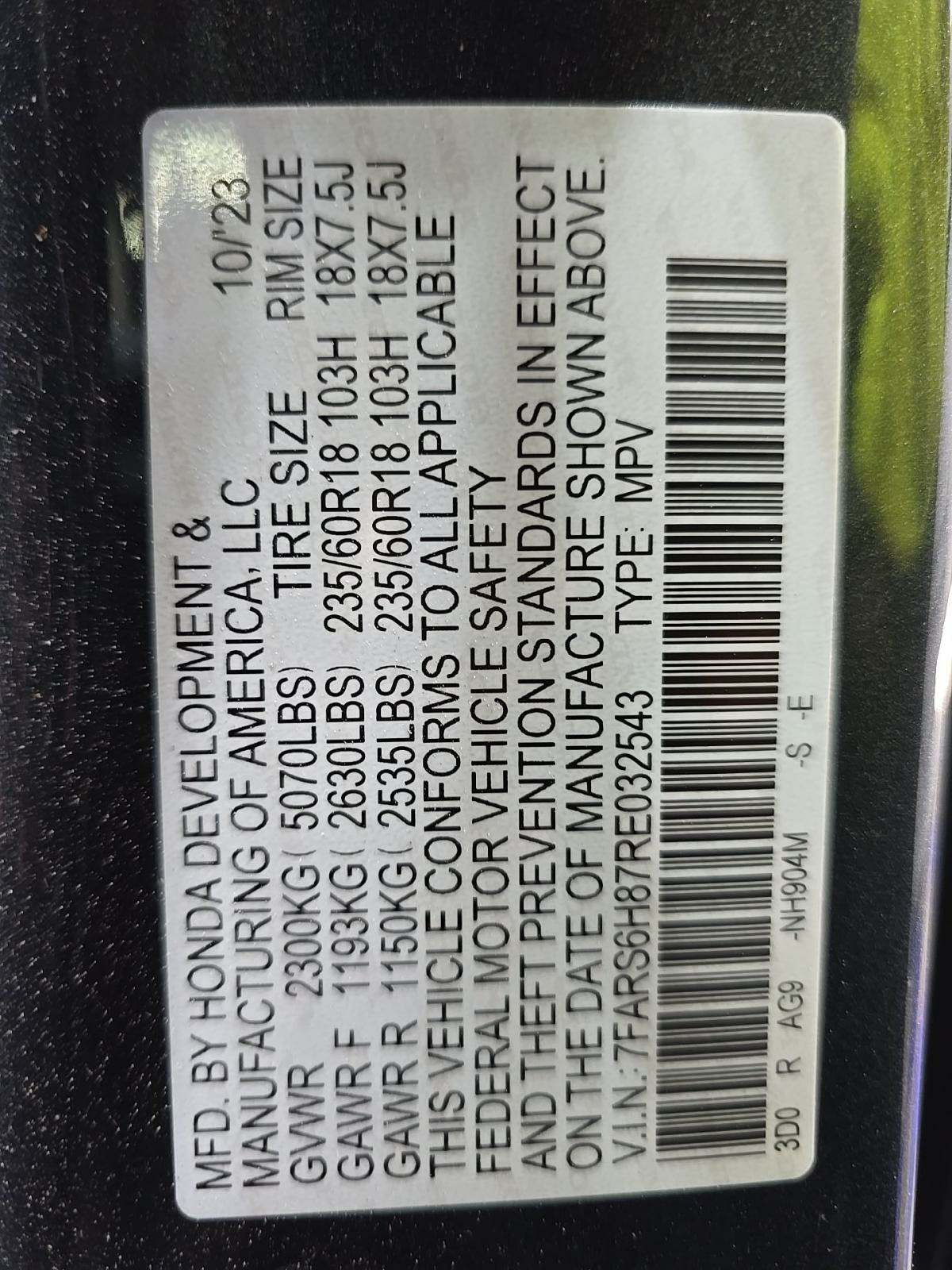 2024 Honda CR-V Hybrid Sport-L AWD