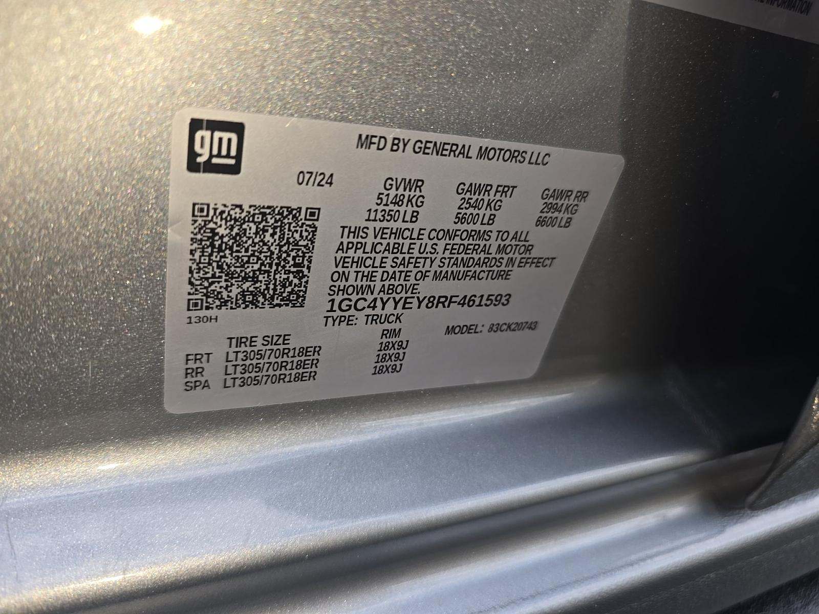 2024 Chevrolet Silverado 2500HD ZR2 AWD