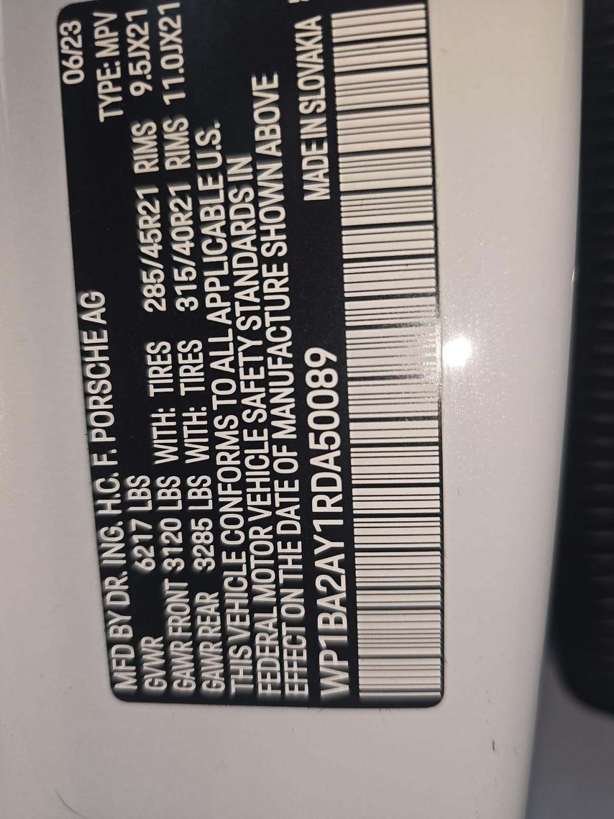 2024 Porsche Cayenne Base AWD