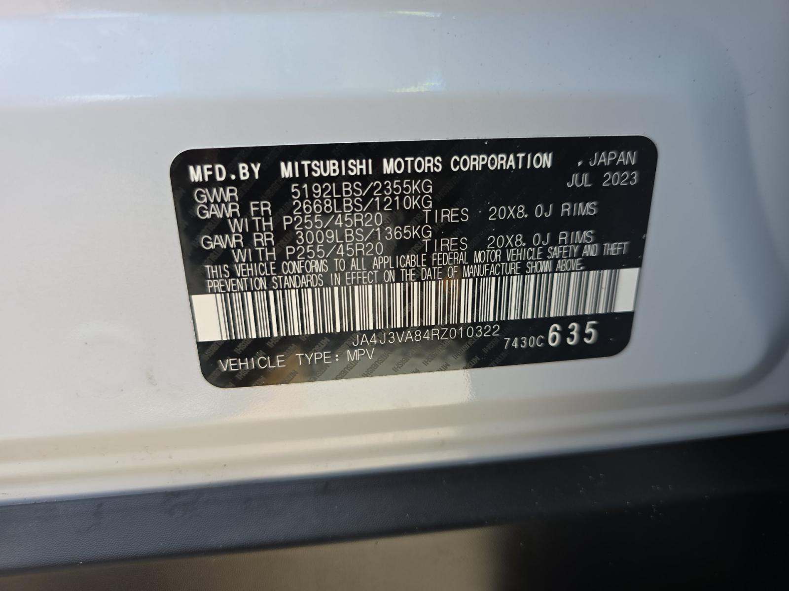 2024 Mitsubishi Outlander SE FWD