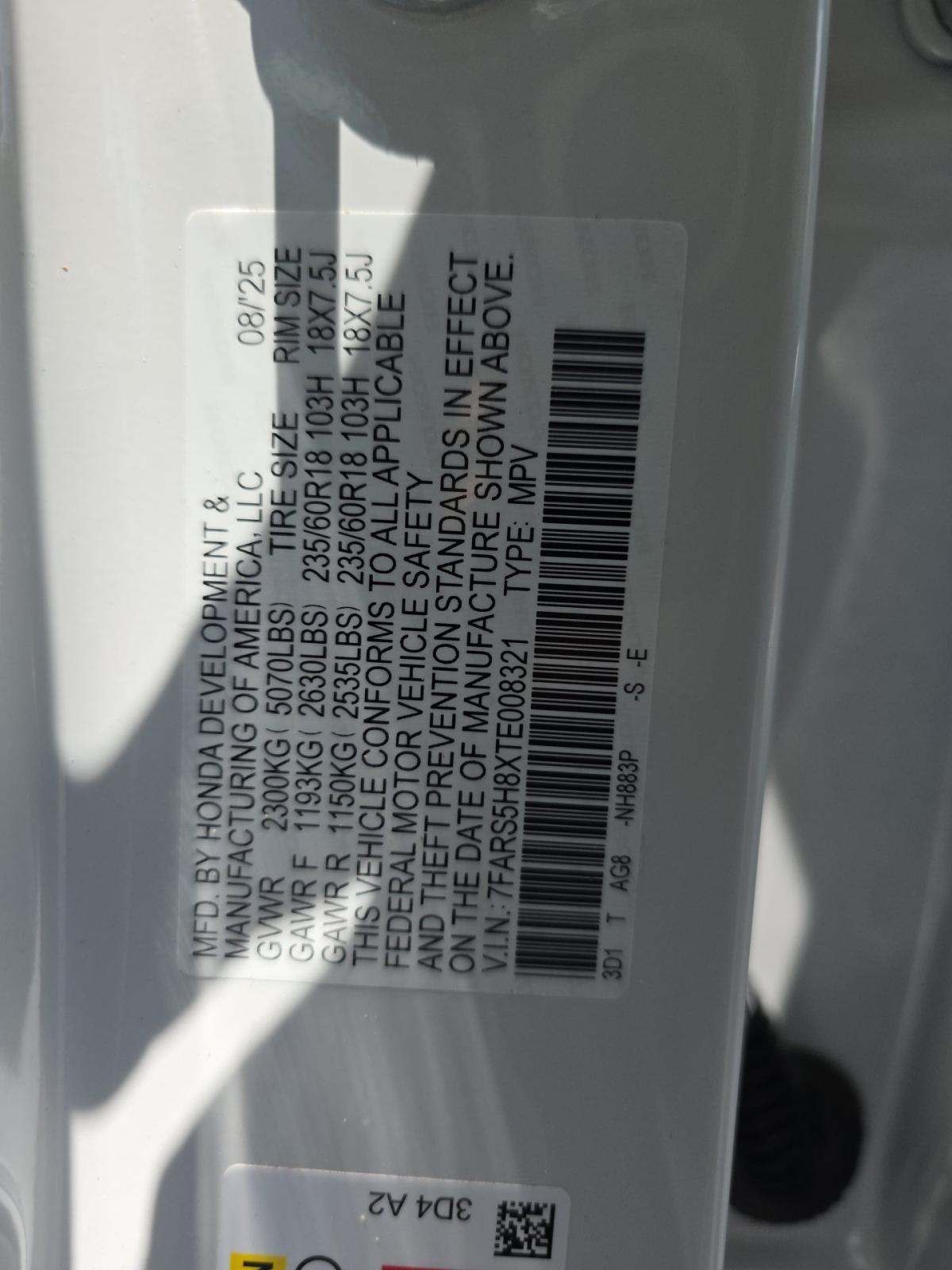 2026 Honda CR-V Hybrid Sport-L FWD