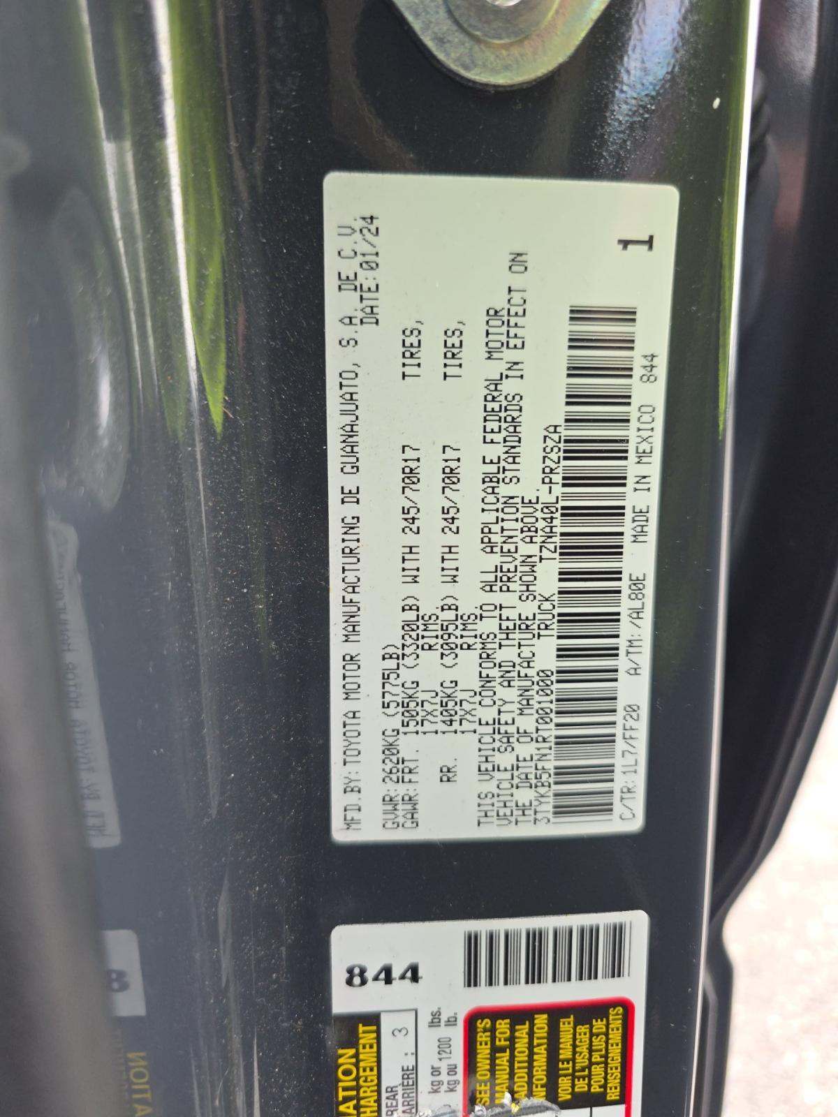 2024 Toyota Tacoma SR5 RWD