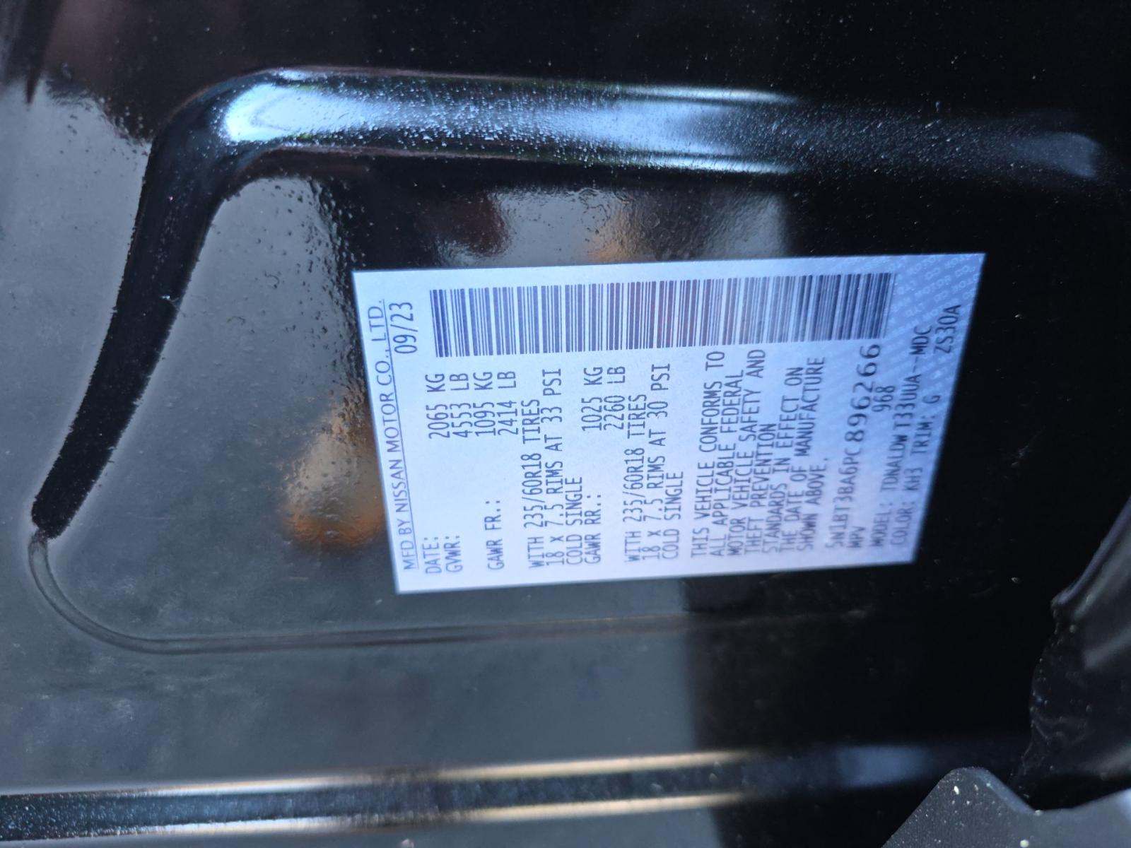 2023 Nissan Rogue SV FWD