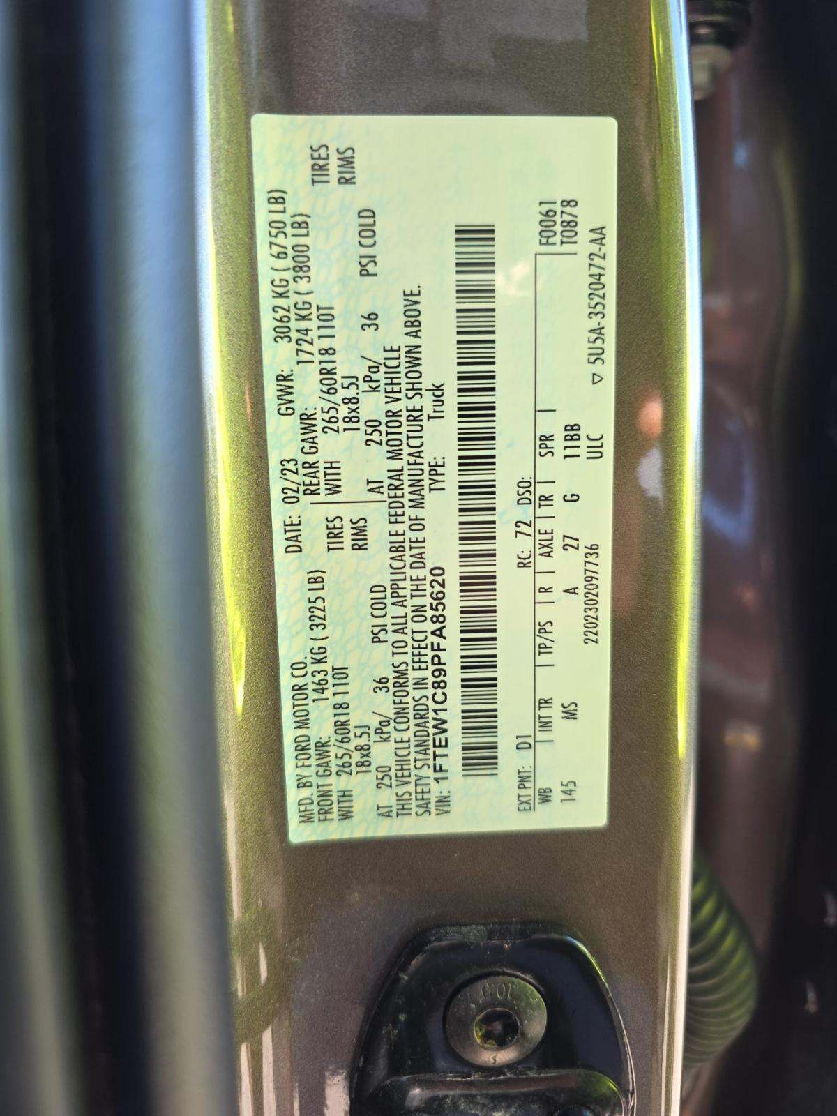 2023 Ford F-150 XLT RWD