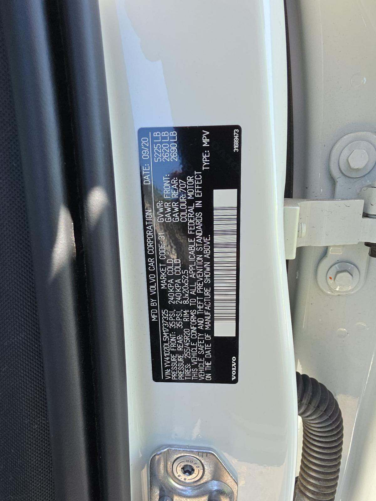 2021 Volvo XC60 T5 Inscription FWD