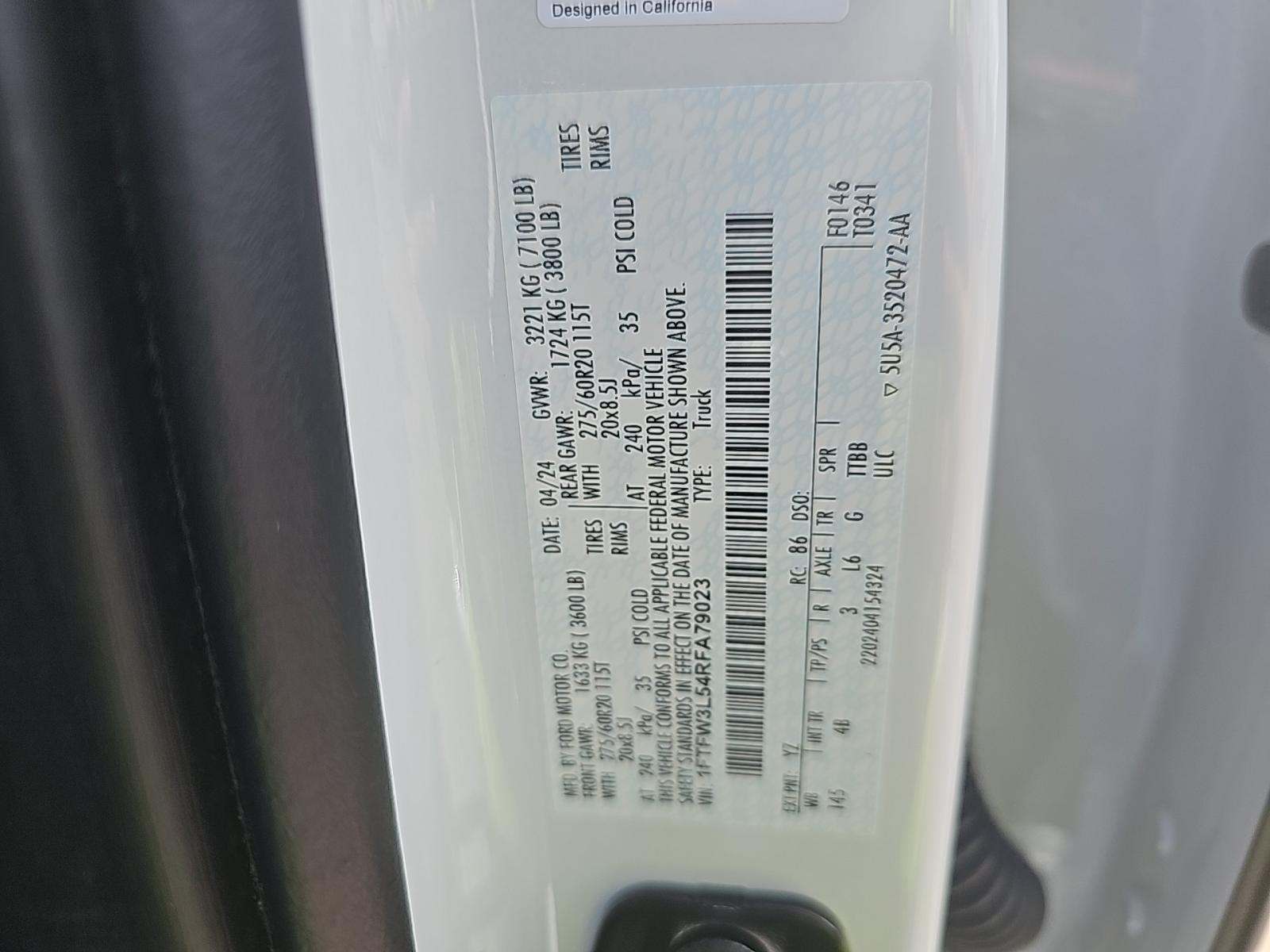 2024 Ford F-150 XLT AWD