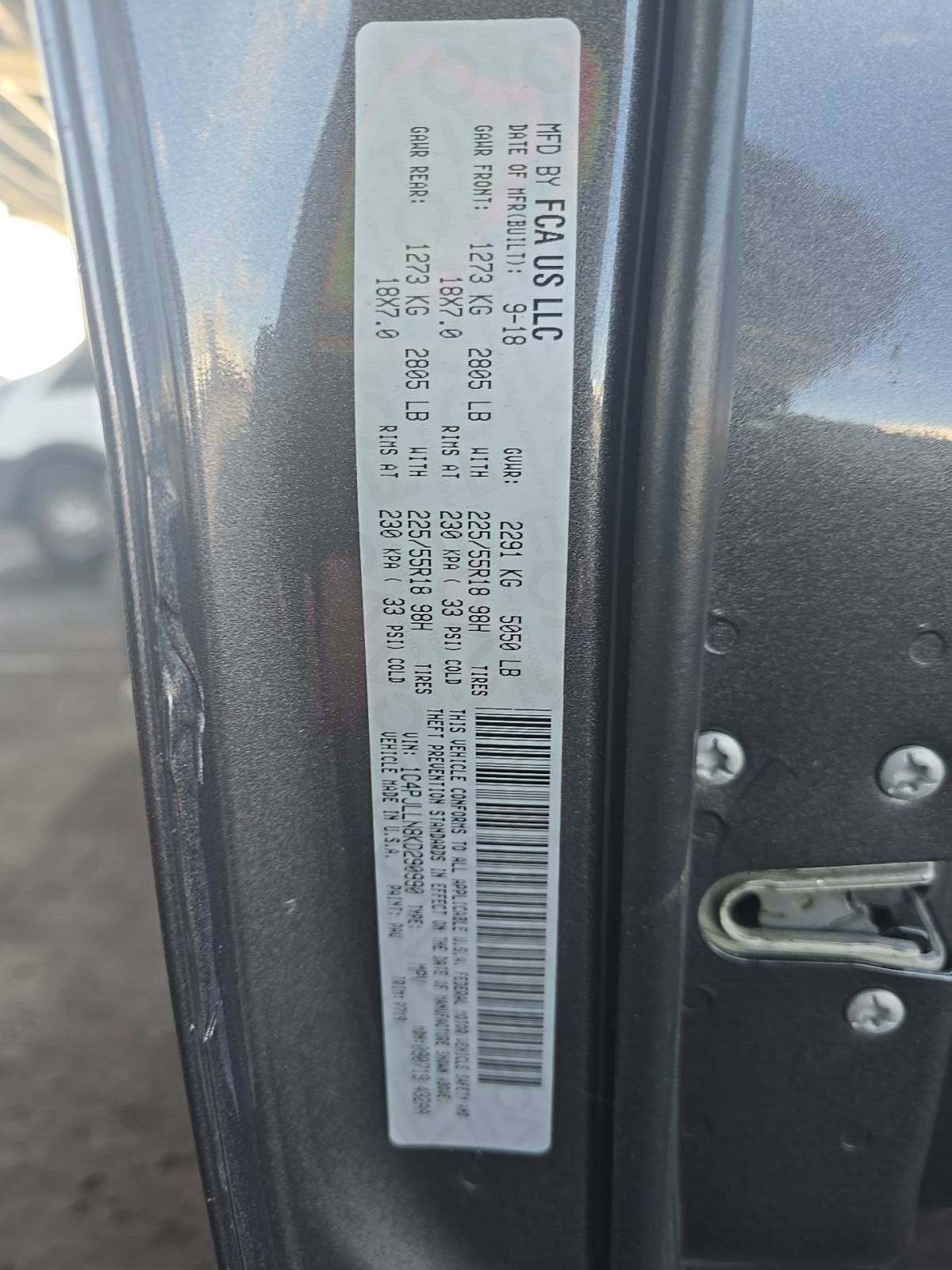 2019 Jeep Cherokee Latitude Altitude Edition FWD