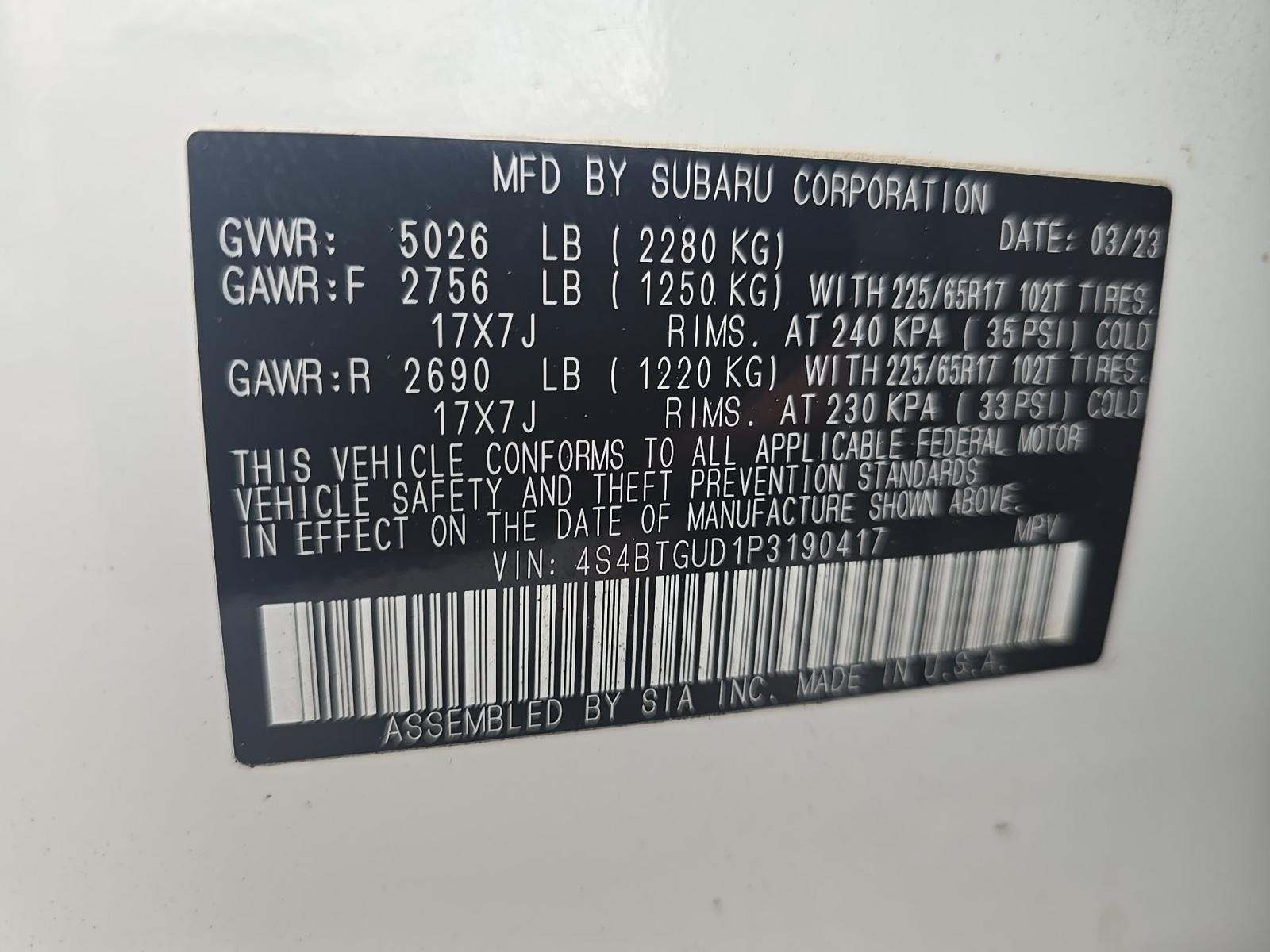 2023 Subaru Outback Wilderness AWD