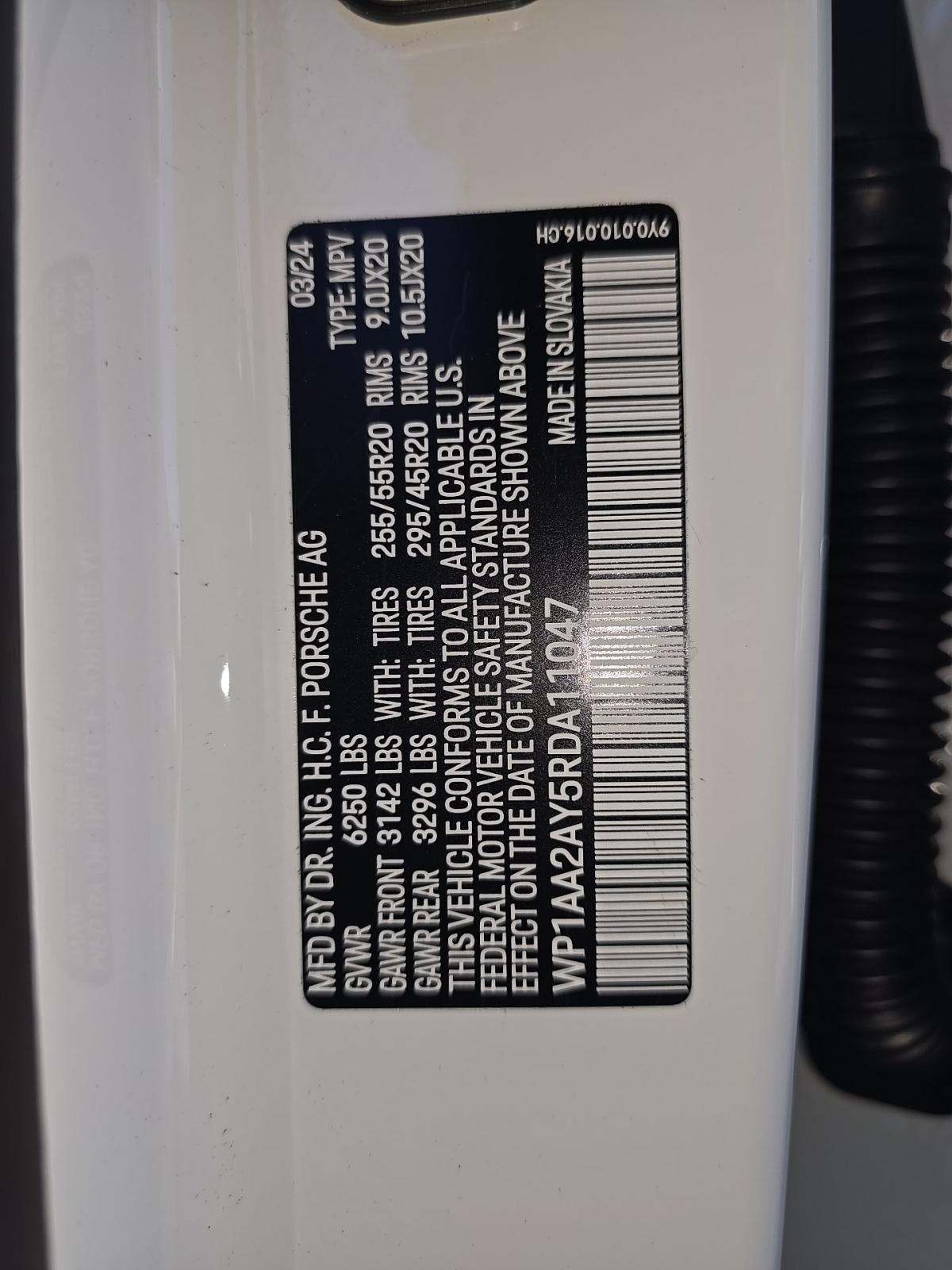 2024 Porsche Cayenne Base AWD